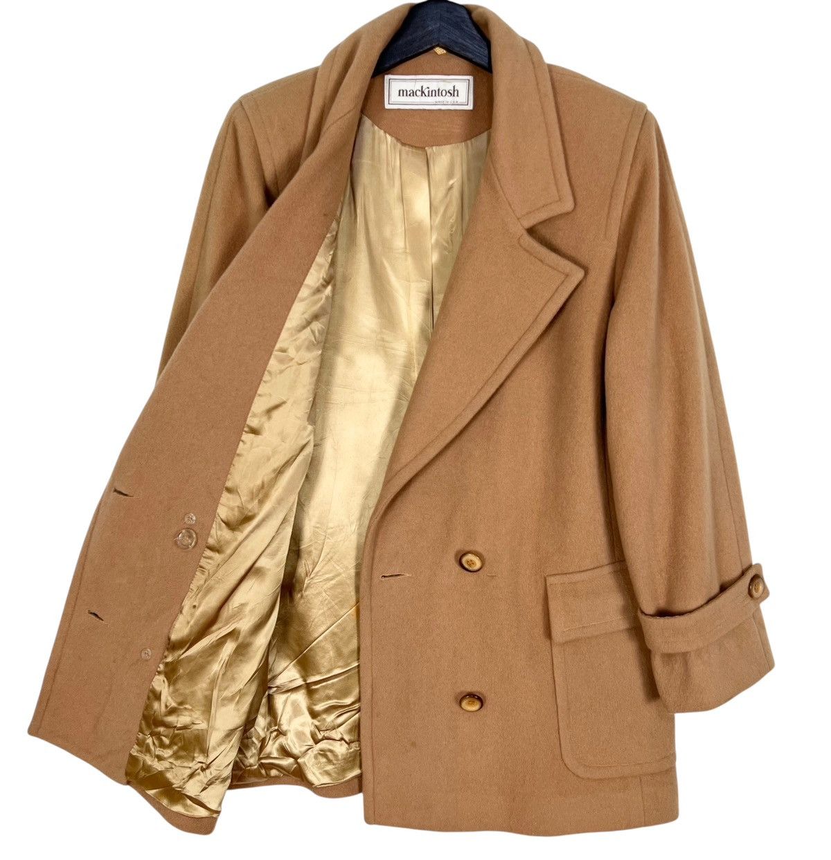 Mackintosh × Vintage Vintage Mackintosh Women Wool Peacoat Size M / US 6-8 / IT 42-44 - 8 Thumbnail