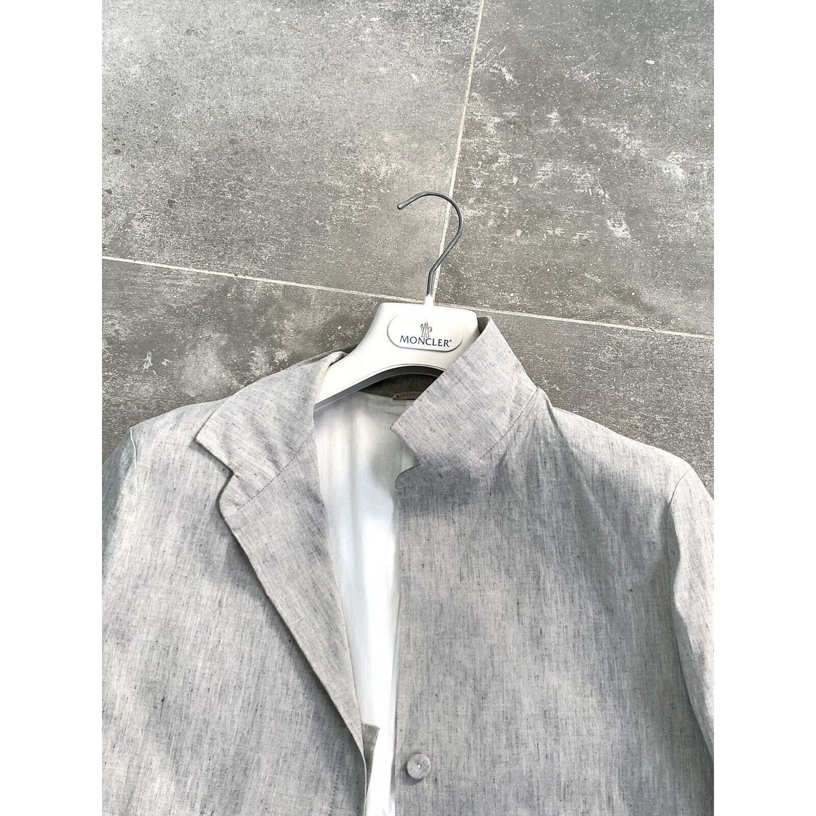 Annette Gortz × Designer Women ANNETTE GORTZ LINEN Blazer LONG Jacket EU 38 UK 10 S-M Size M / US 6-8 / IT 42-44 - 19 Thumbnail