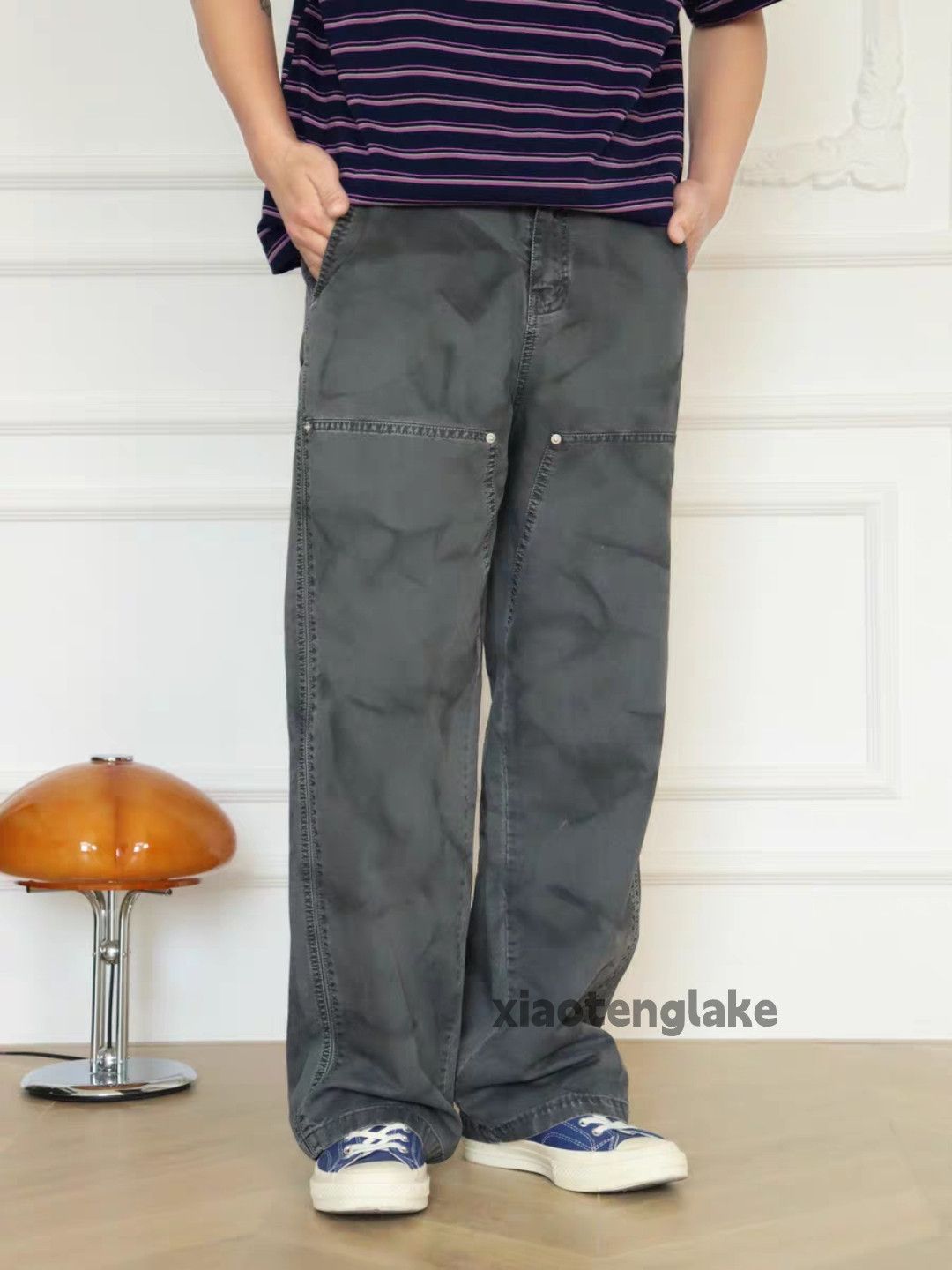 Vintage otl kapital Balenciaga style loose baggy carpenter pants Size US 32 / EU 48 - 9 Thumbnail