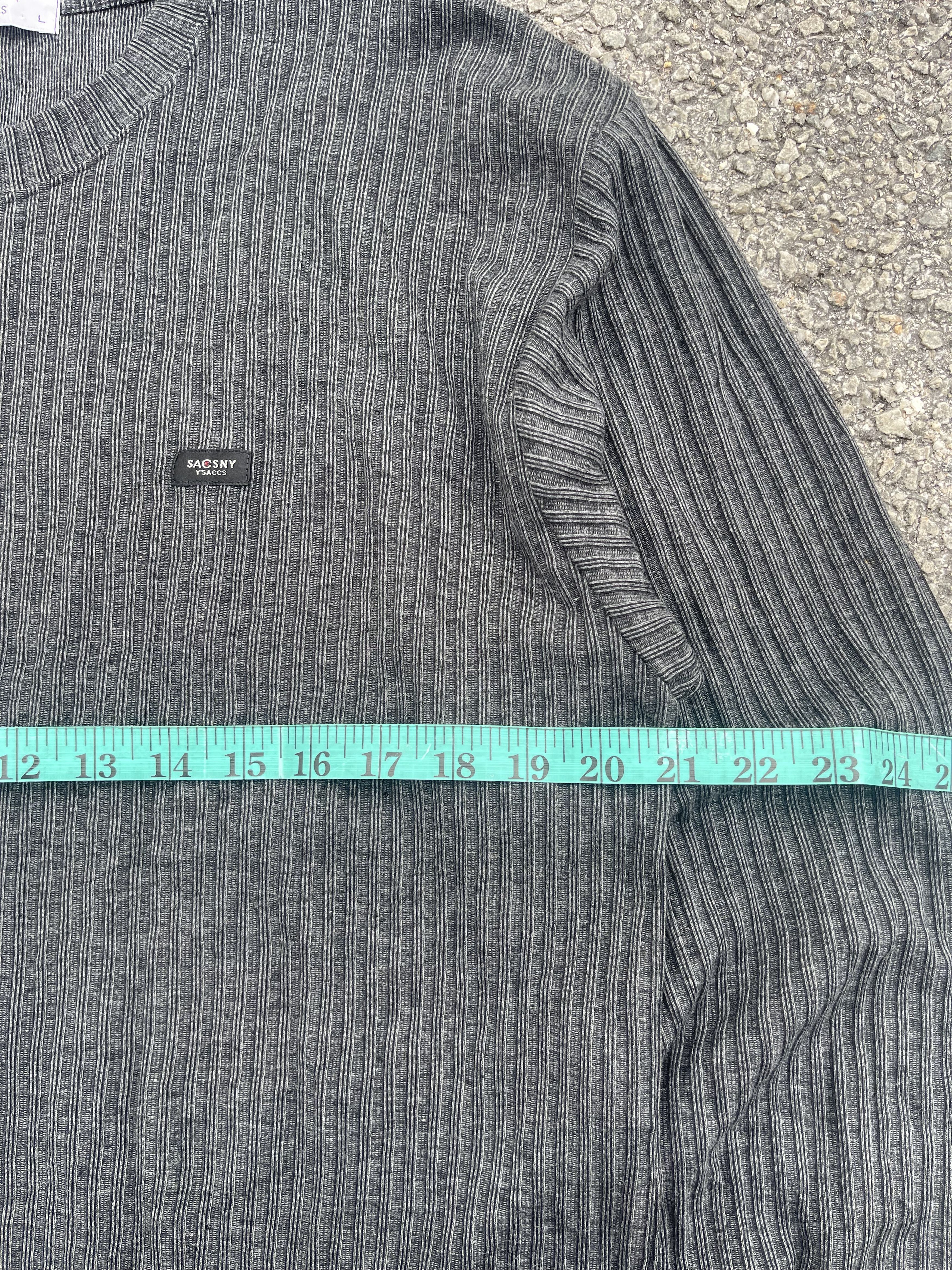 Japanese Brand Vintage 90s Sacsny YSaccs Yohji Yamamoto Long Sleeve Shirt Size US L / EU 52-54 / 3 - 6 Thumbnail
