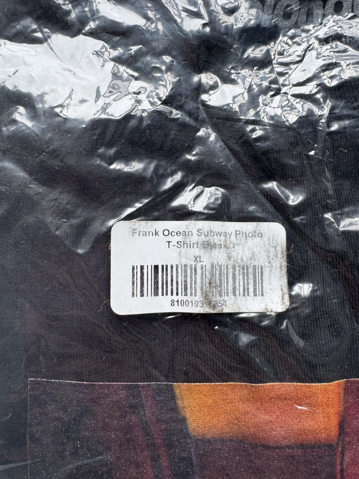 Frank Ocean Frank Ocean Subway Photo T-Shirt - Black Size US XL / EU 56 / 4 - 3 Thumbnail