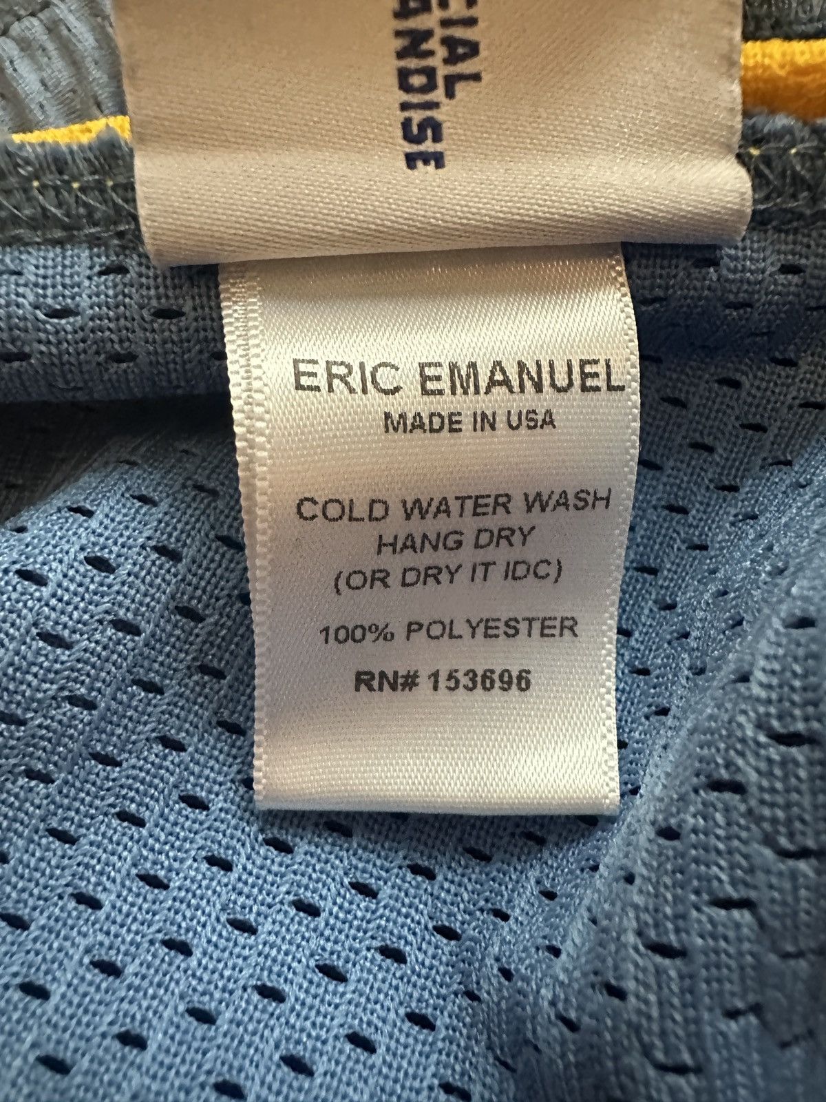 Eric Emanuel Eric Emanuel Baby Blue/Yellow Shorts Size US 38 / EU 54 - 6 Thumbnail