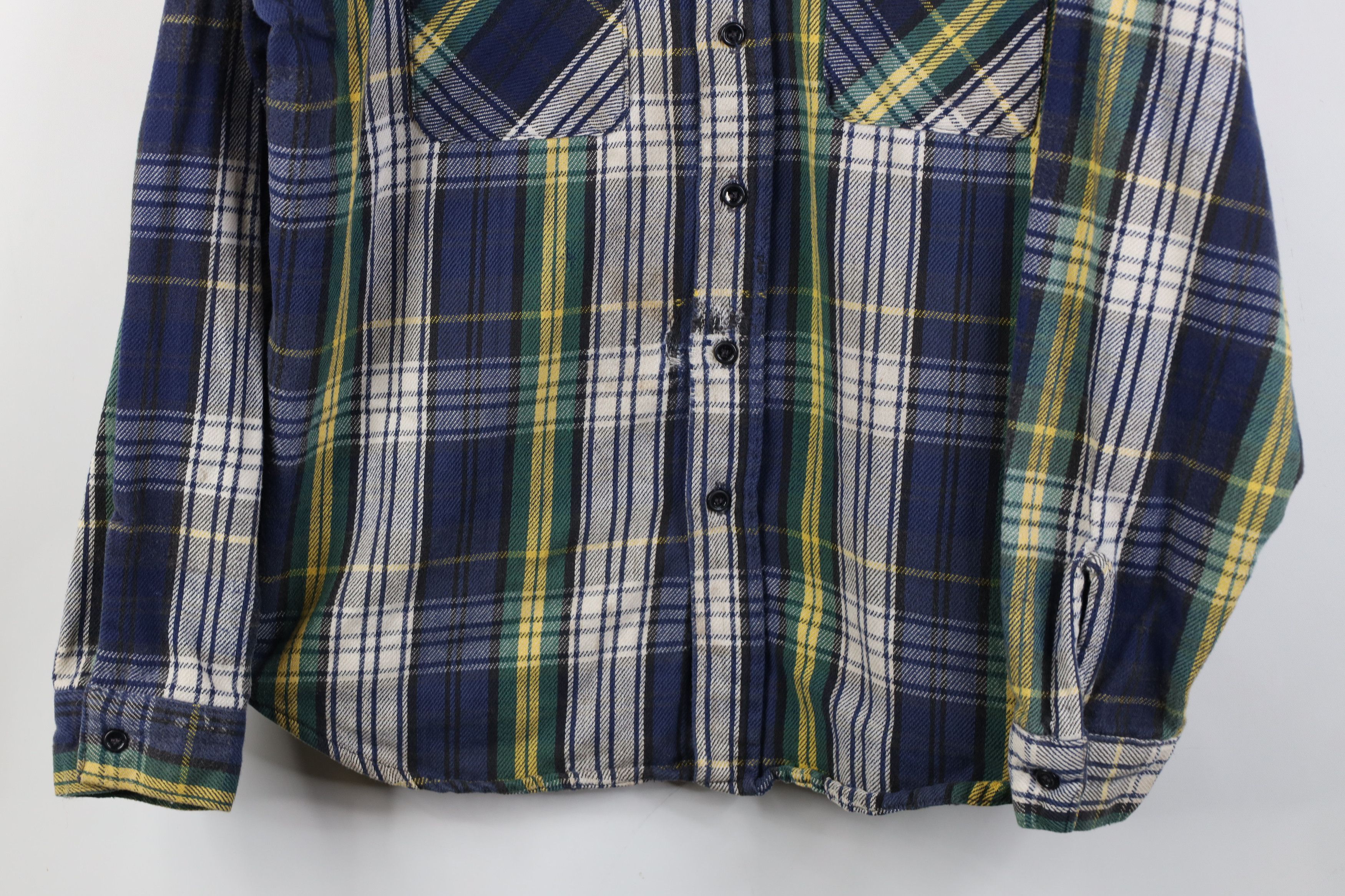 FiveBrother Vintage 70s Five Brother Collared Button Shirt USA Size US XL / EU 56 / 4 - 3 Thumbnail