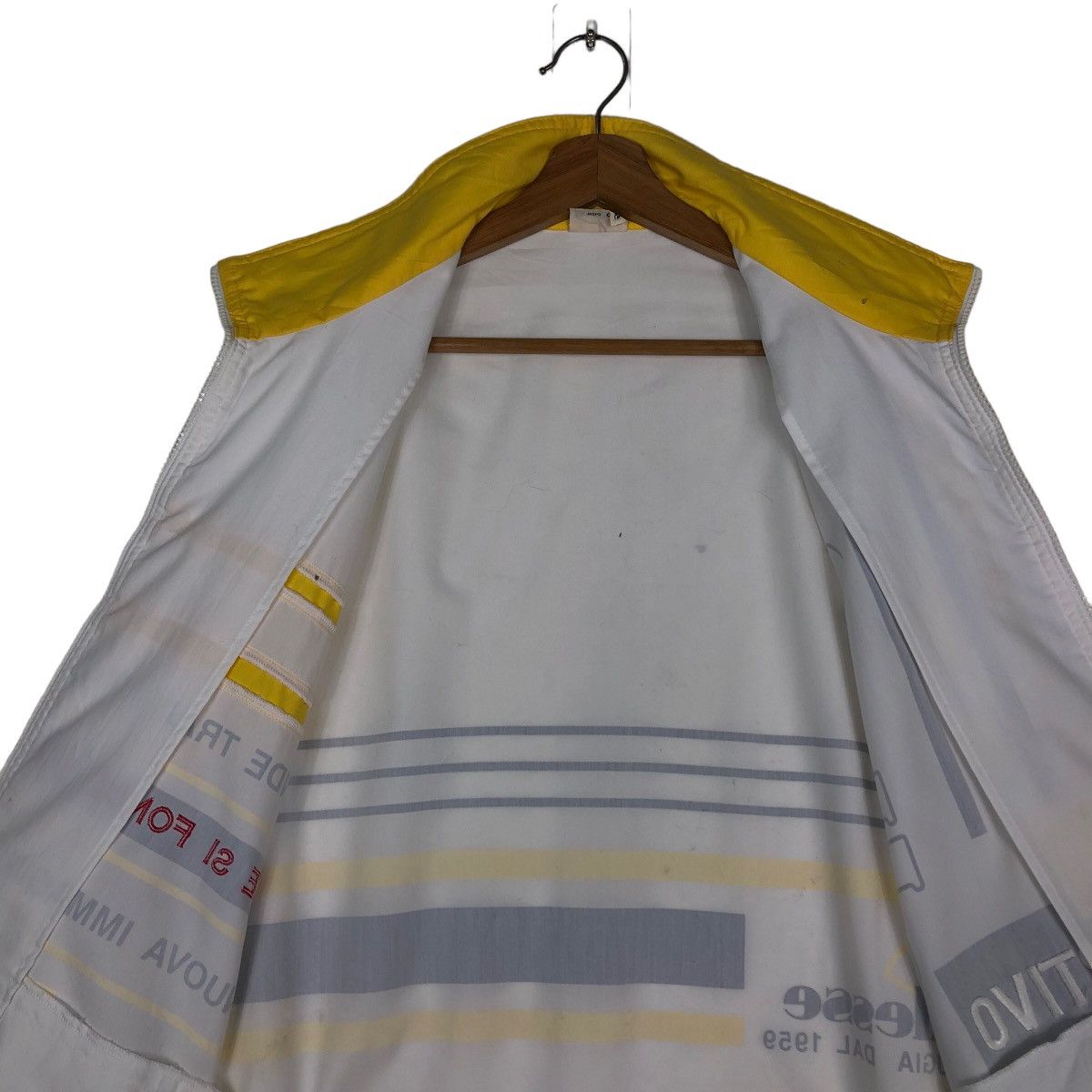 Japanese Brand 🔥Vintage Bomber Jacket Ellesse Japan Big Logo Spell Out Size US M / EU 48-50 / 2 - 14 Thumbnail