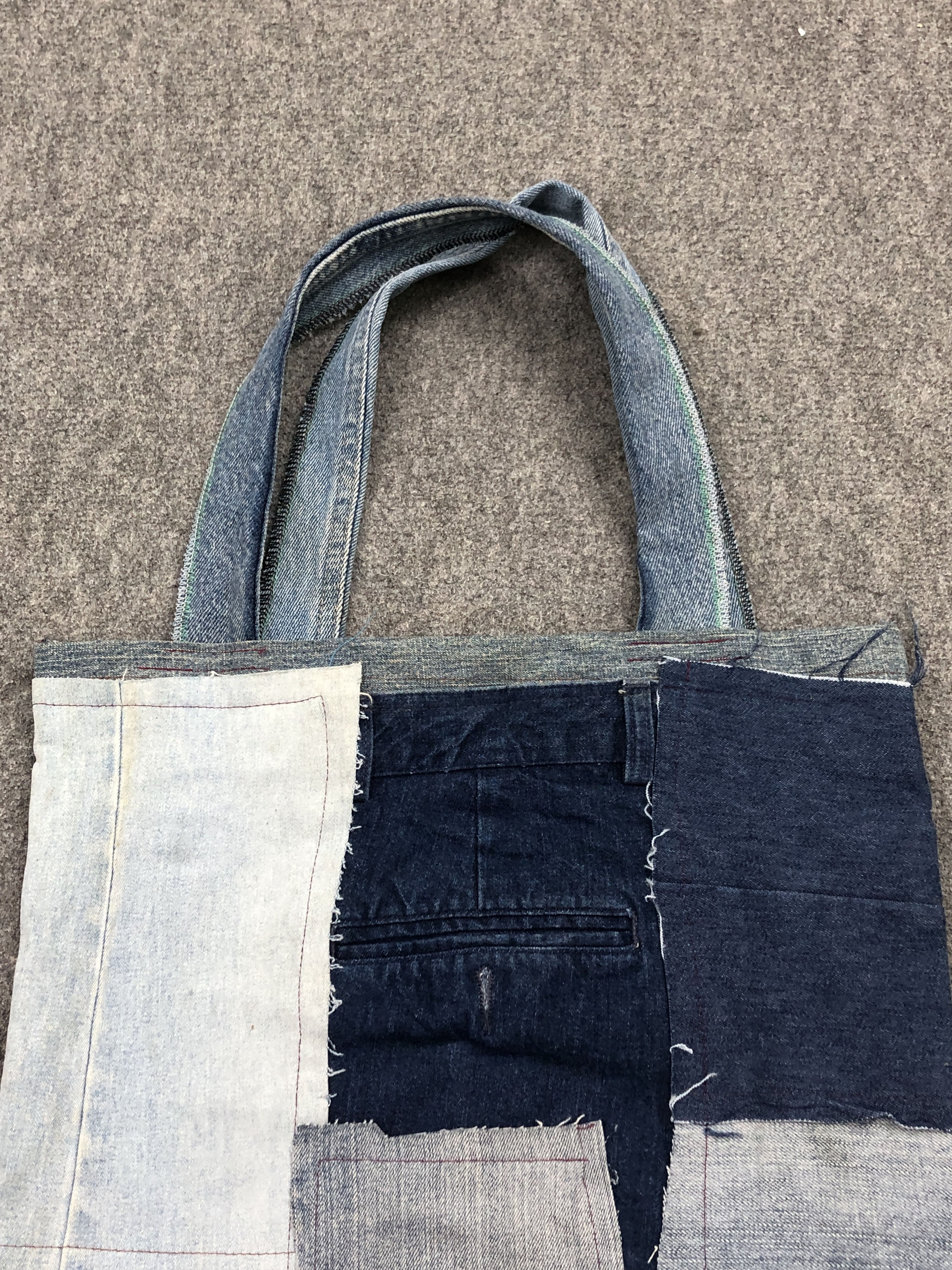 Handmade × Vintage Vintage Unbranded Jeans Custom Made Sling Bag Size ONE SIZE - 6 Thumbnail