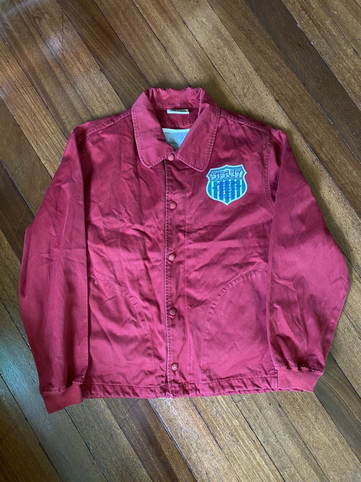 Sisley 1970s Vintage Sisley Varsity Jacket Size US L / EU 52-54 / 3 - 2 Thumbnail