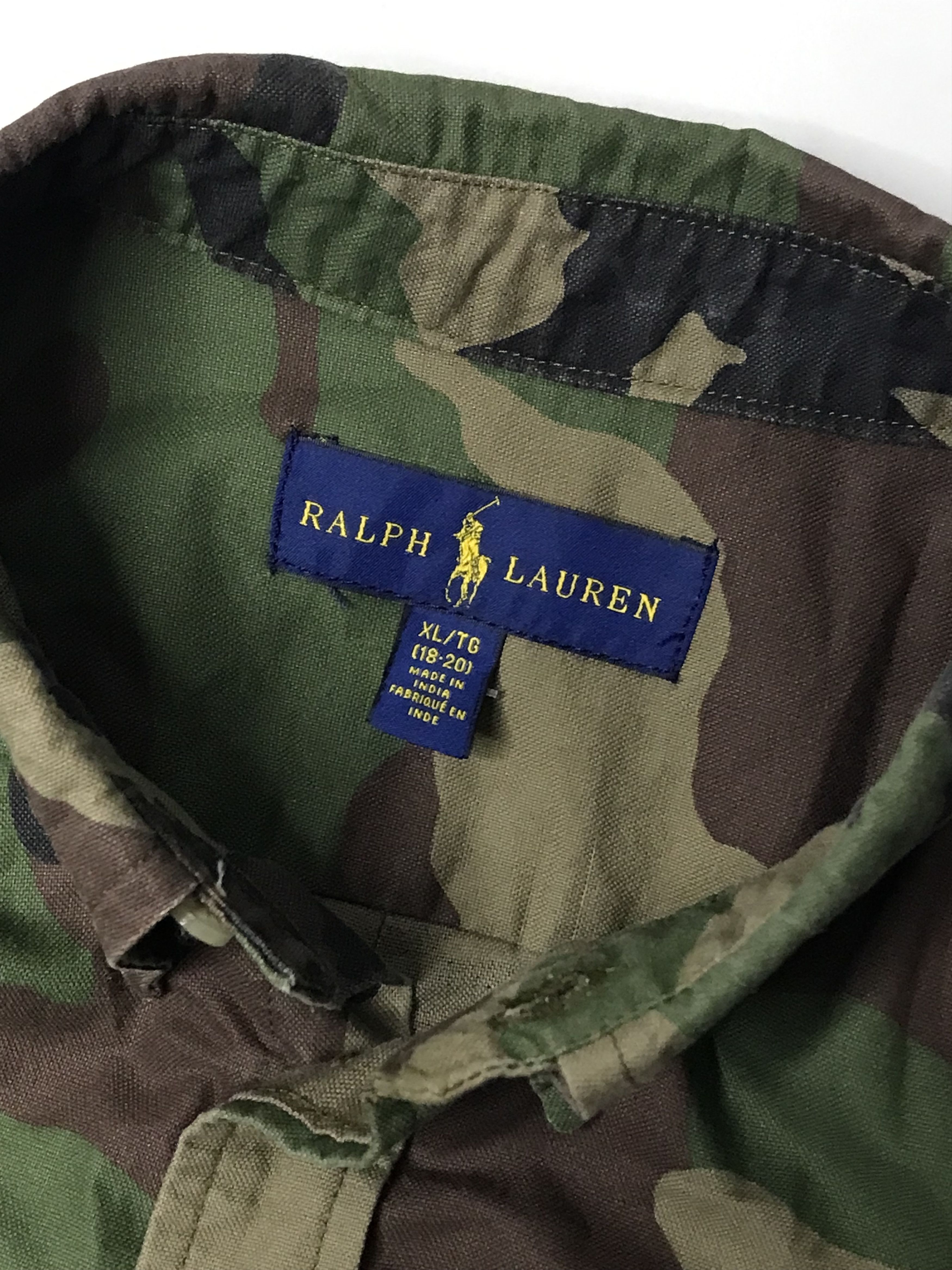 Polo Ralph Lauren × Vintage Polo Ralph Lauren camo cotton oxford shirt S men’s Size US S / EU 44-46 / 1 - 4 Thumbnail