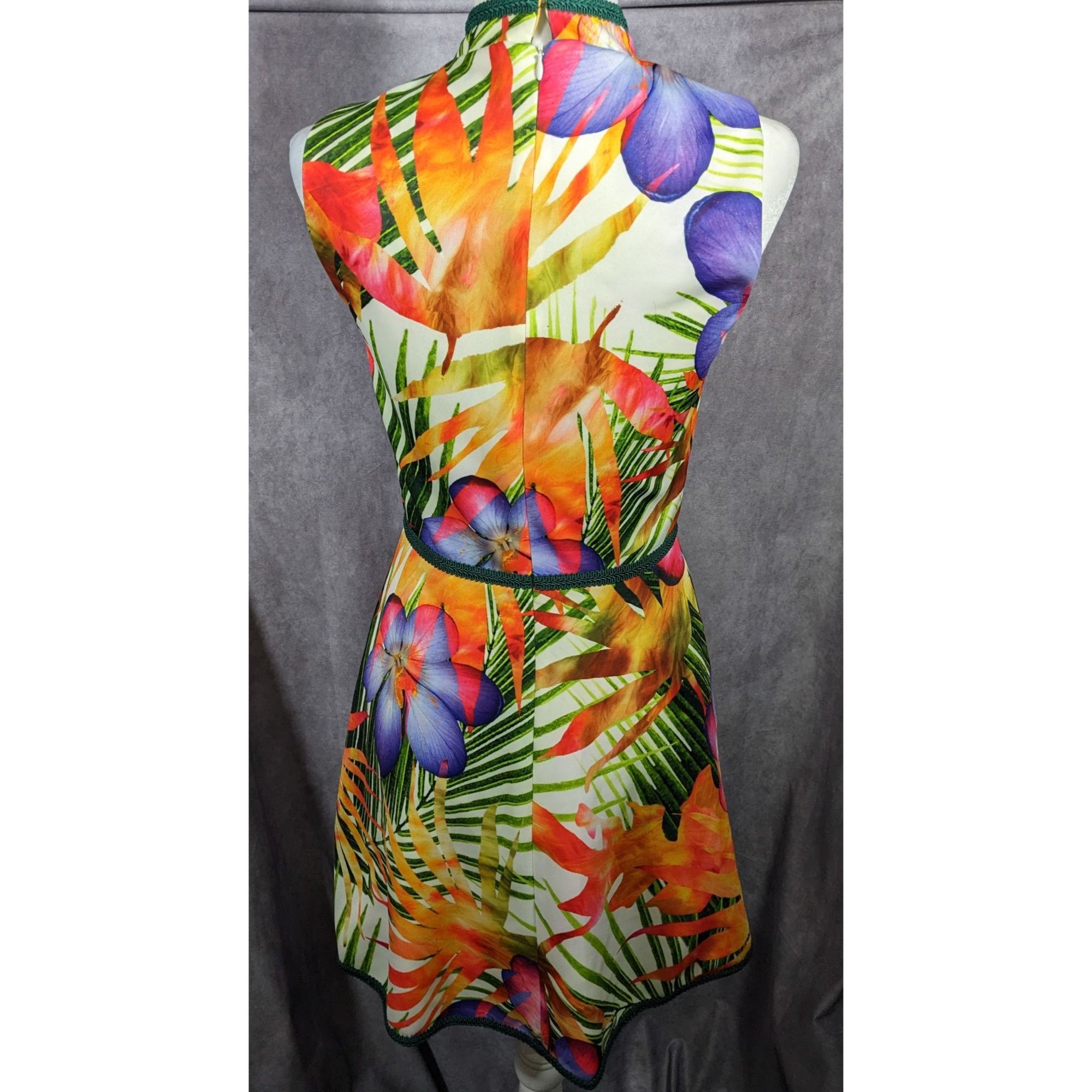 Other Raul Penaranda Tropical Neo Print Stretch Italian Scuba Mini Size XS / US 0-2 / IT 36-38 - 5 Thumbnail