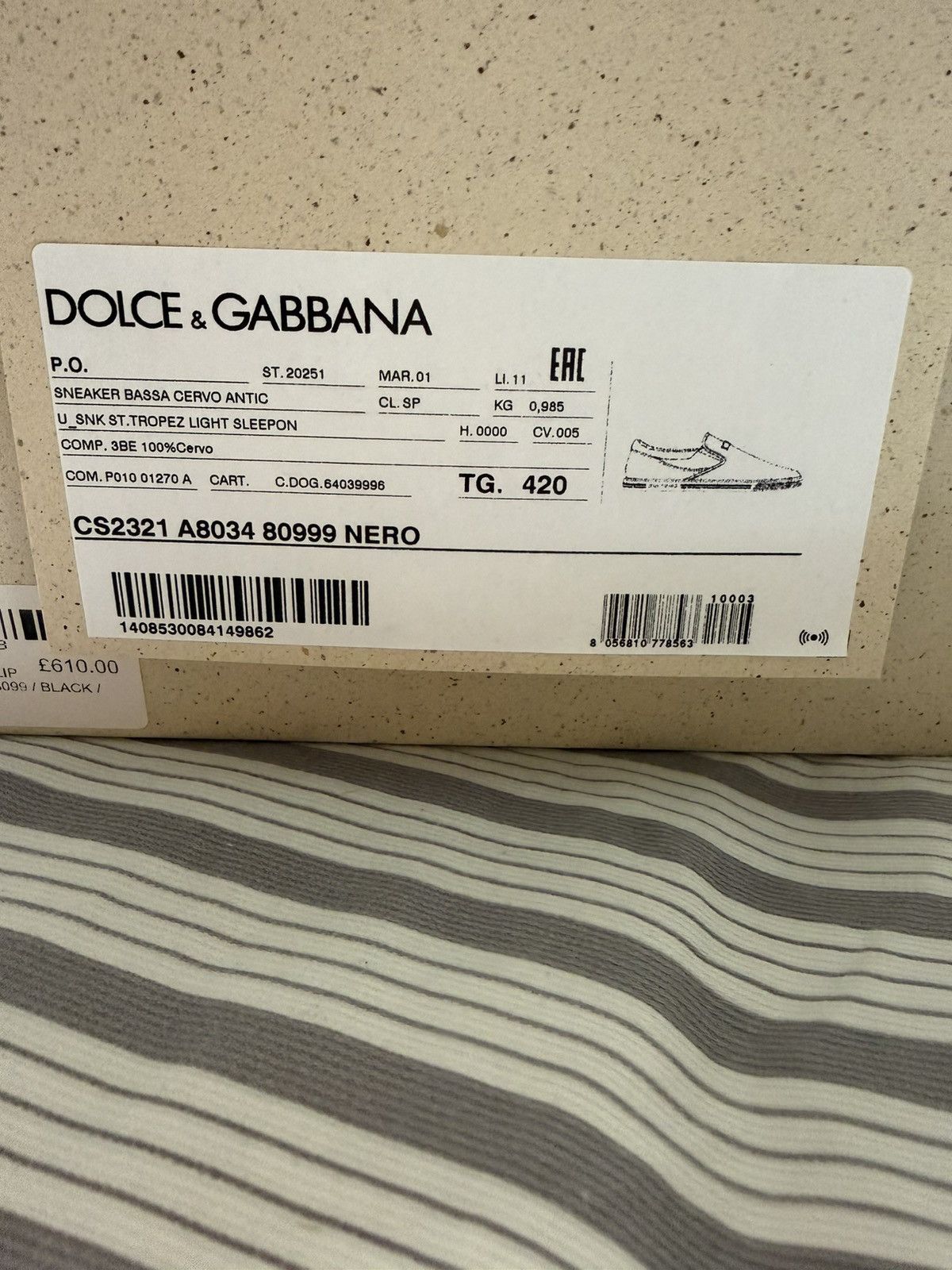 Dolce & Gabbana Dolce & Gabbana Size US 10 / EU 43 - 10 Thumbnail