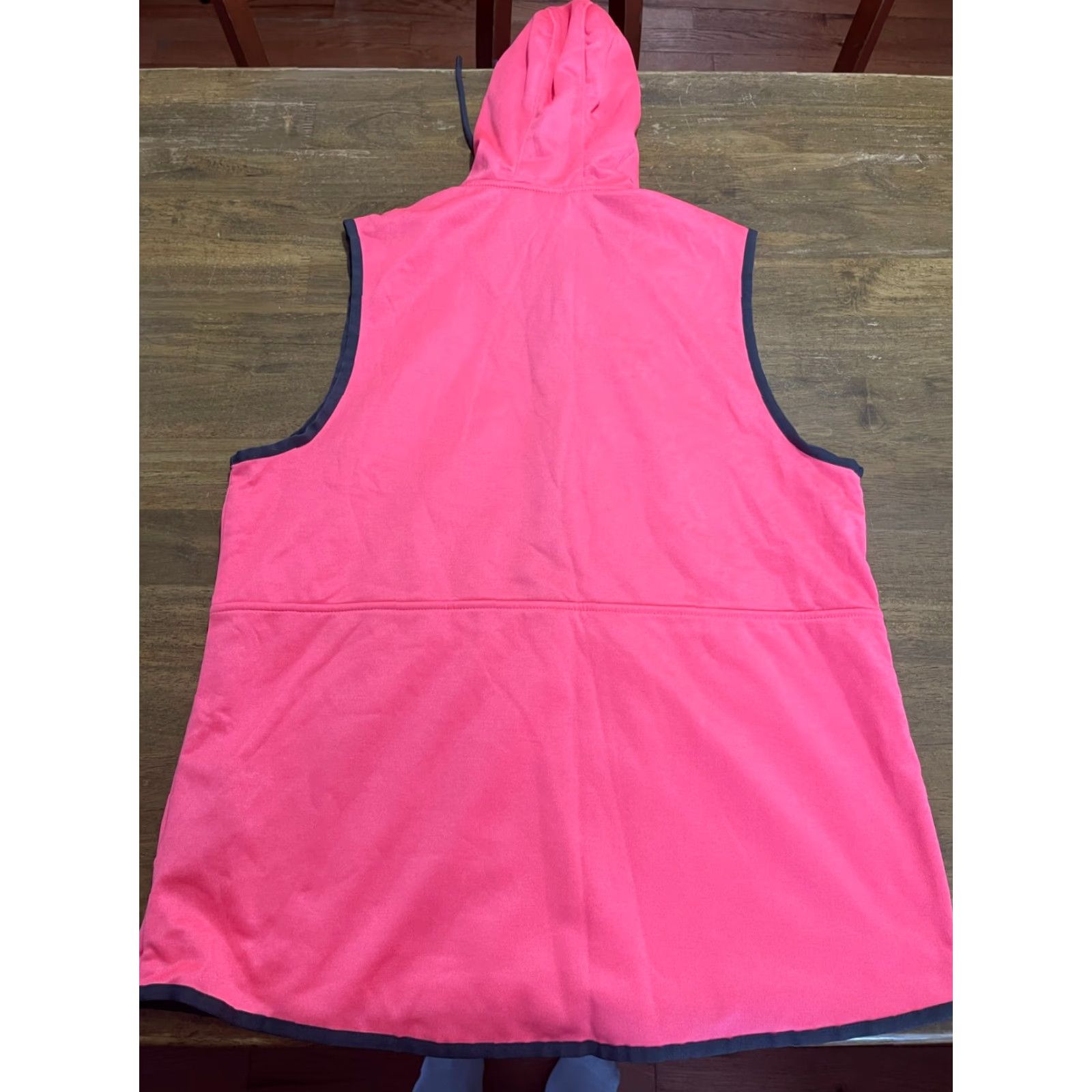 Vintage Energy Zone Jacket Women L Pink Gray Hoodie Half Zip Pullover Casual Travel Jacket Size L / US 10 / IT 46 - 2 Thumbnail