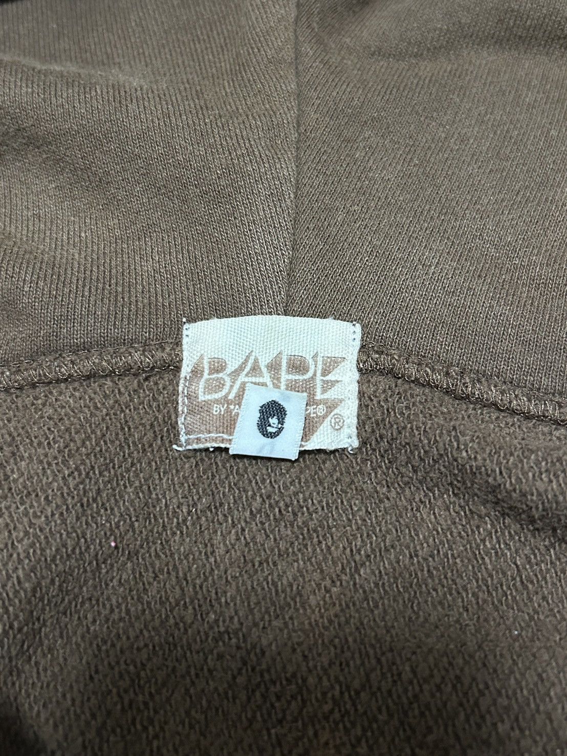 Bape Bape Brown spell out Full Zip Hoodie Size US M / EU 48-50 / 2 - 5 Thumbnail
