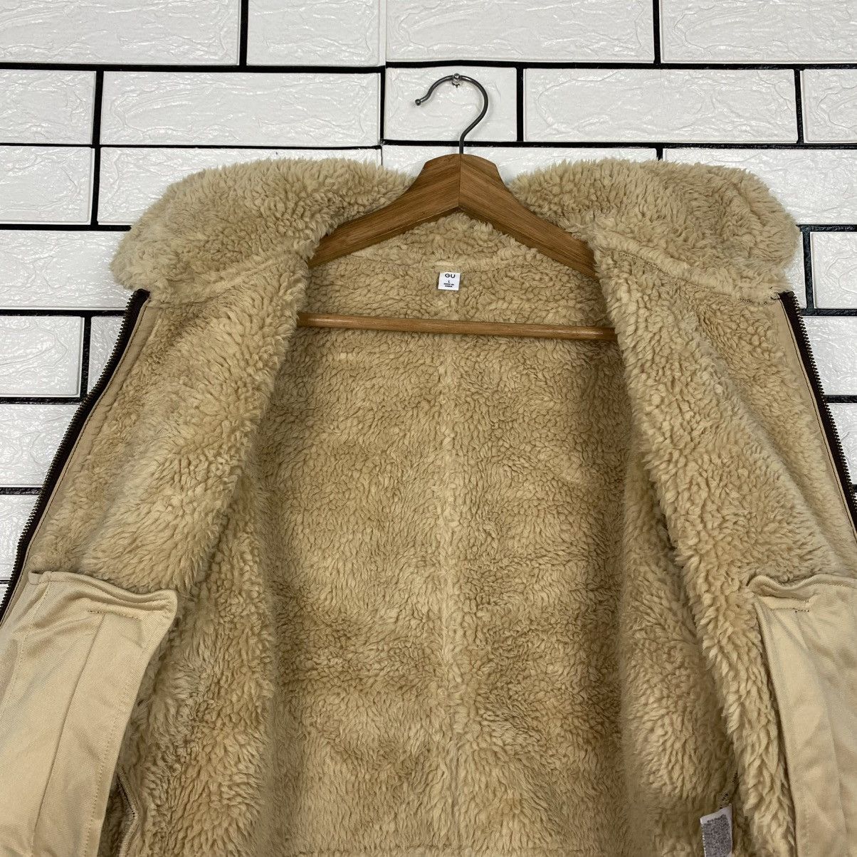 Japanese Brand 🔥VTG SOFT LEATHER JACKET SHEARLING BLANKET GU ISSEY MIYAKE Size US L / EU 52-54 / 3 - 14 Thumbnail