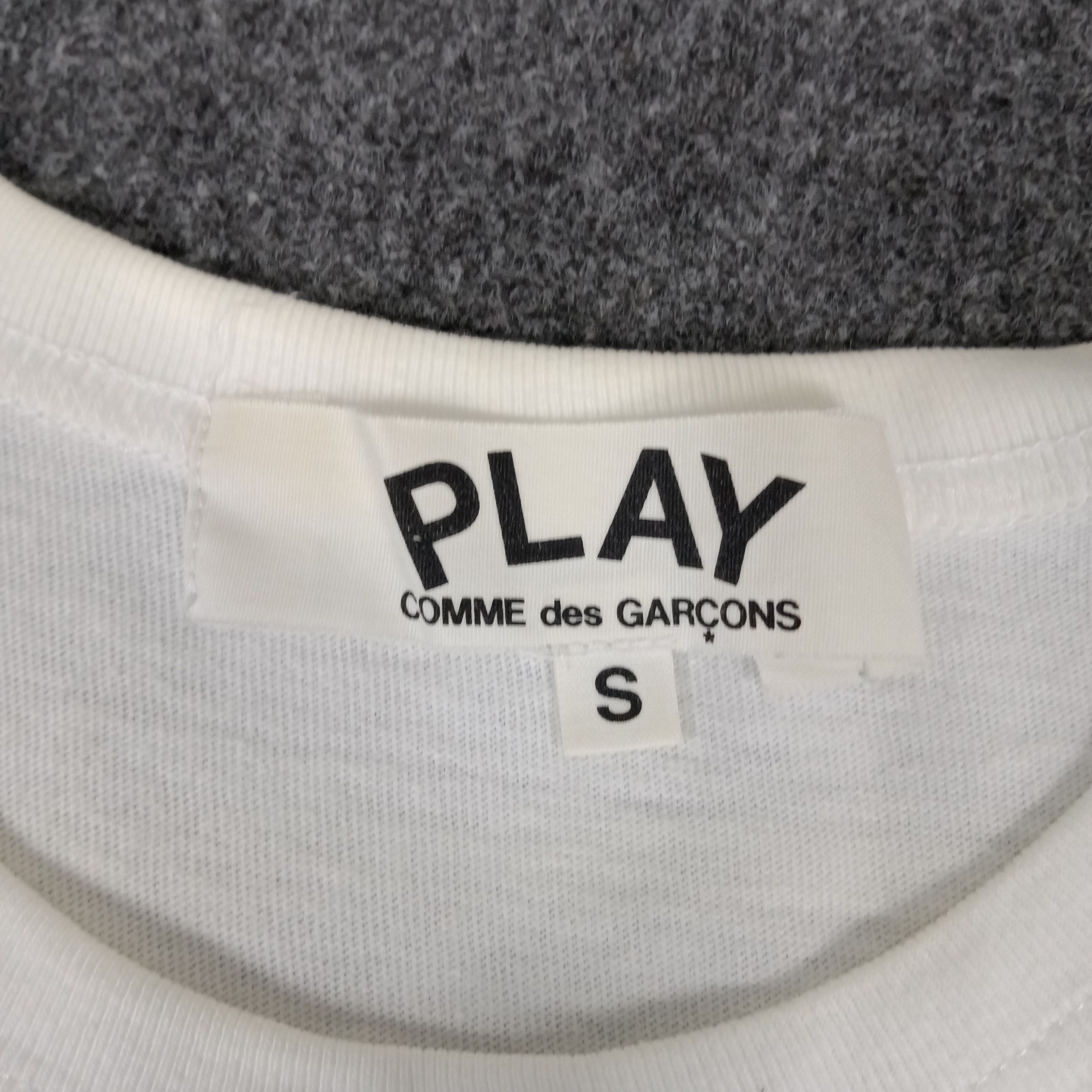 Comme des Garcons × Japanese Brand × Vintage Comme des Garcons Play Japanese Brand Tshirt Size XL / US 12-14 / IT 48-50 - 3 Thumbnail