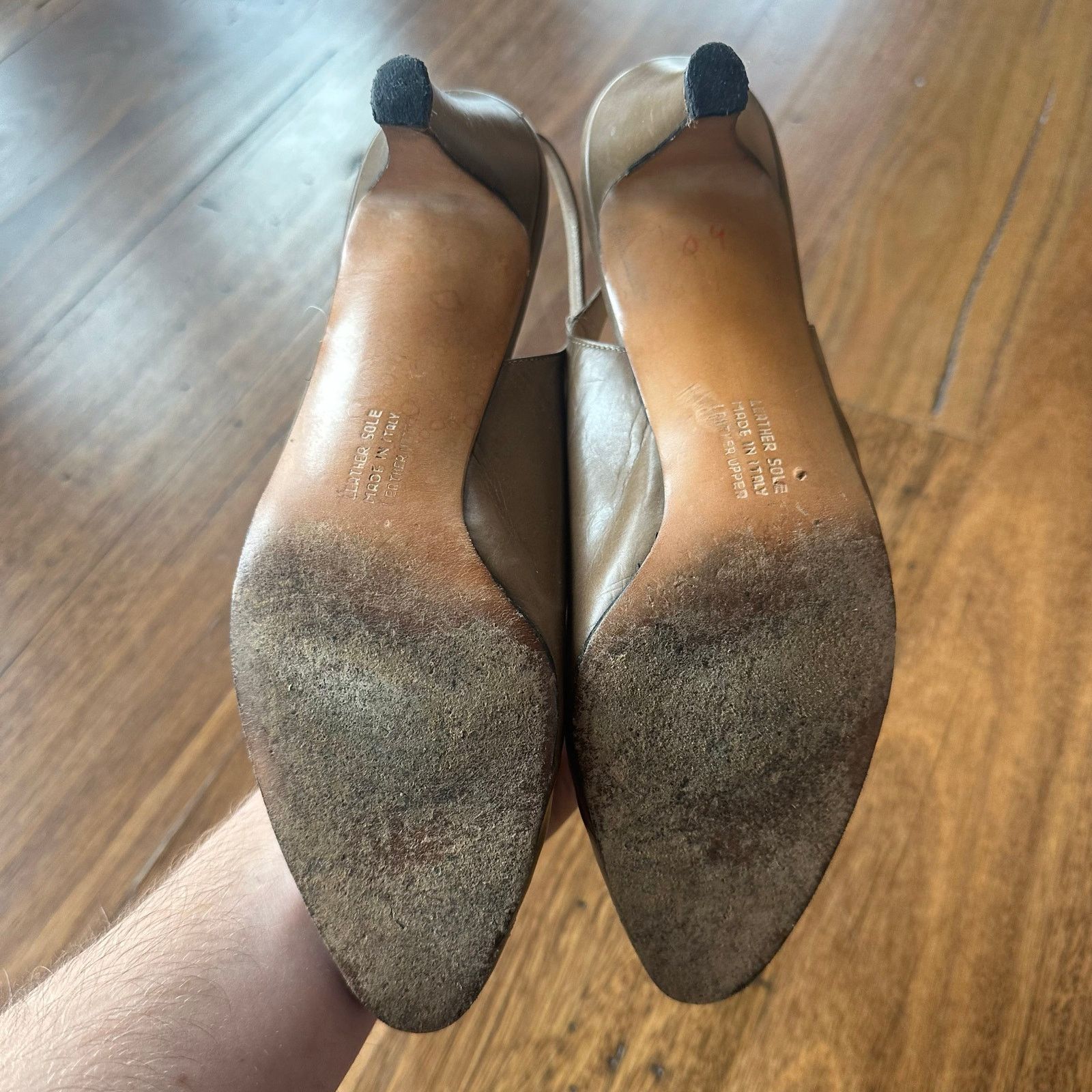 Salvatore Ferragamo Ferragamo brown leather pumps size 9.5 Size US 9.5 / IT 39.5 - 5 Thumbnail