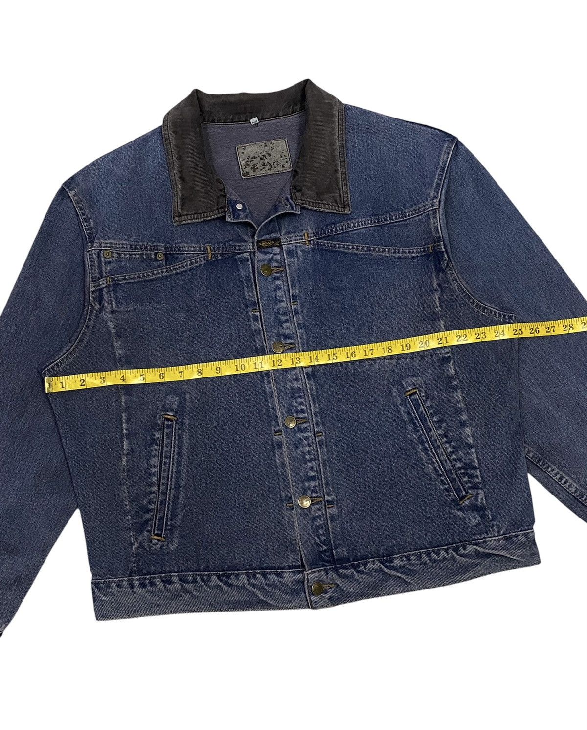 Marithe + Francois Girbaud 90s Marithe Francois Girbaud Corduroy Switching Denim Jacket Size US L / EU 52-54 / 3 - 17 Thumbnail