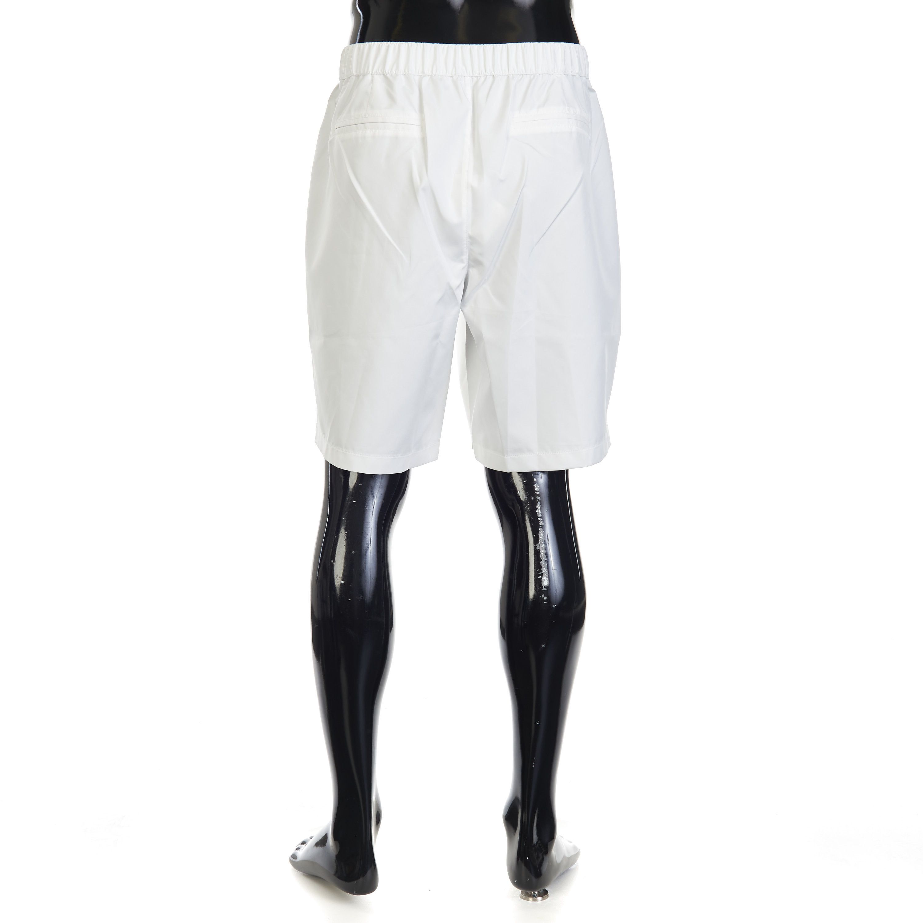 Brunello Cucinelli White Comfort Nylon Bermuda Shorts - Logo Size 3XL Size US 42 / EU 58 - 4 Thumbnail