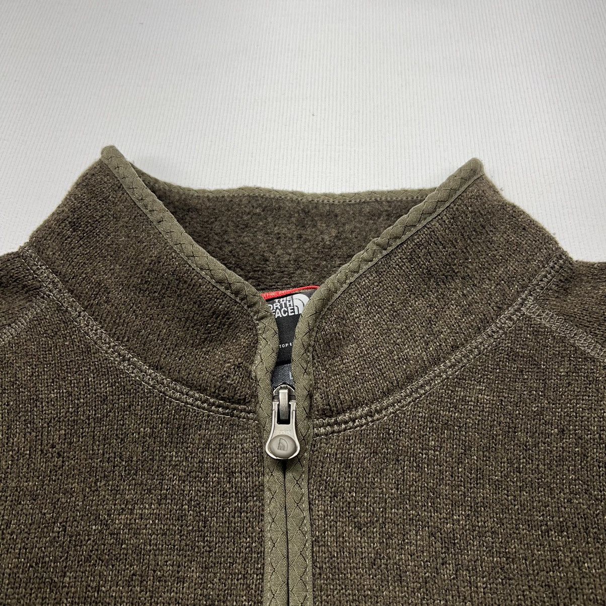 The North Face The North Face Sweatshirt Brown Fleece Full Zip Sweater Size L / US 10 / IT 46 - 4 Thumbnail
