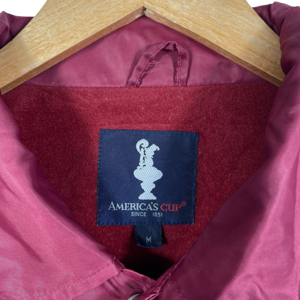 Coach Vintage America’s Cup San Diego 1995 Coach Jacket Burgundy Size US M / EU 48-50 / 2 - 3 Thumbnail