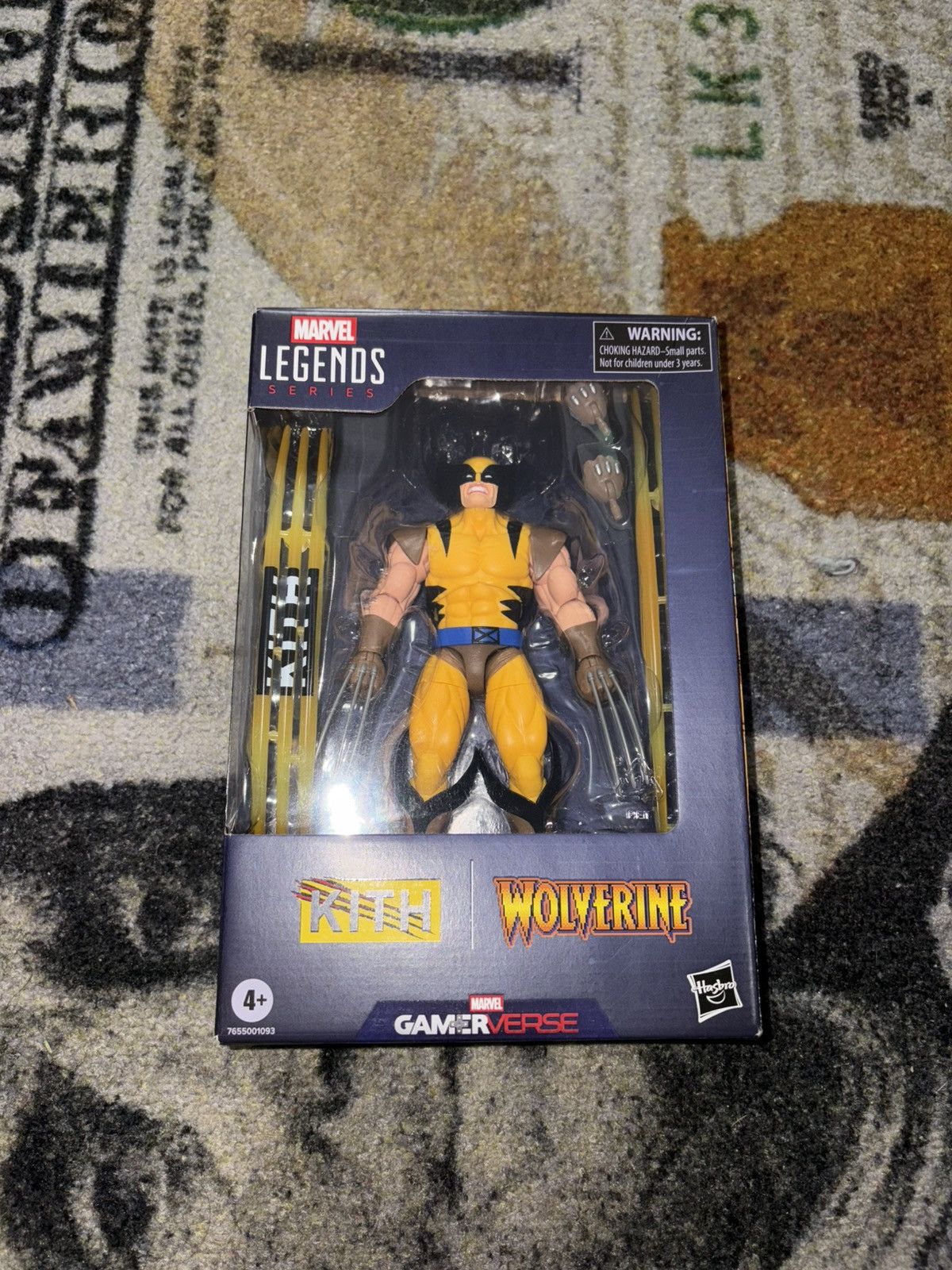 Kith × Marvel Comics Kith x Marvel for Hasbro Legends Wolverine Gameverse Figure Size ONE SIZE - 1 Thumbnail