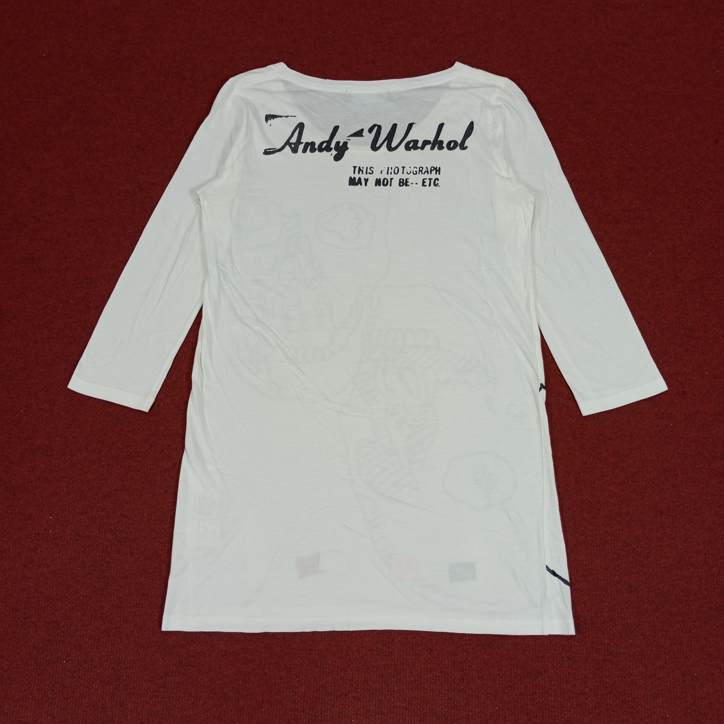 Hysteric Glamour Andy Warhol By Hysteric Glamour Japanese Brand Skulls Tshirt Size US S / EU 44-46 / 1 - 3 Thumbnail
