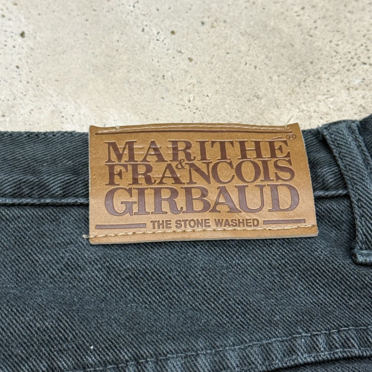 Marithe + Francois Girbaud Vtg Marithe Francois Girbaud Stonewash Wide Fit Denim Pants Size US 34 / EU 50 - 13 Thumbnail