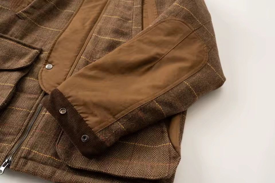 Vintage Japanese Retro Plaid Padded Cargo Parkas Outdoor Jacket Size US L / EU 52-54 / 3 - 10 Thumbnail