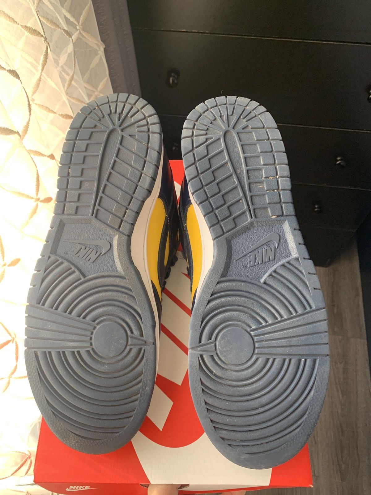Nike × Vintage Nike Dunk Low “Michigan” Size US 10 / EU 43 - 5 Thumbnail