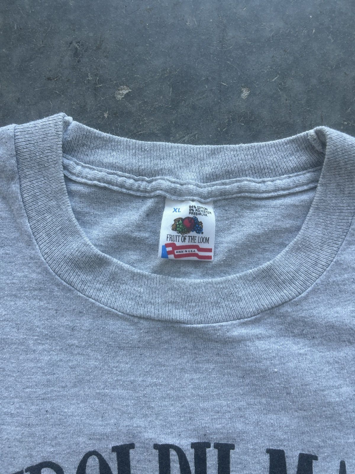 Fruit Of The Loom × Vintage Vintage 90s Randolph Macon College Graphic Tee Size US XL / EU 56 / 4 - 3 Thumbnail