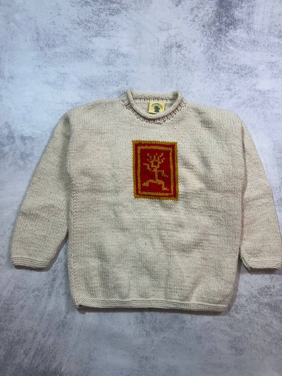 Vintage Pachamama rare centre logo knitted sweater Size US L / EU 52-54 / 3 - 8 Thumbnail