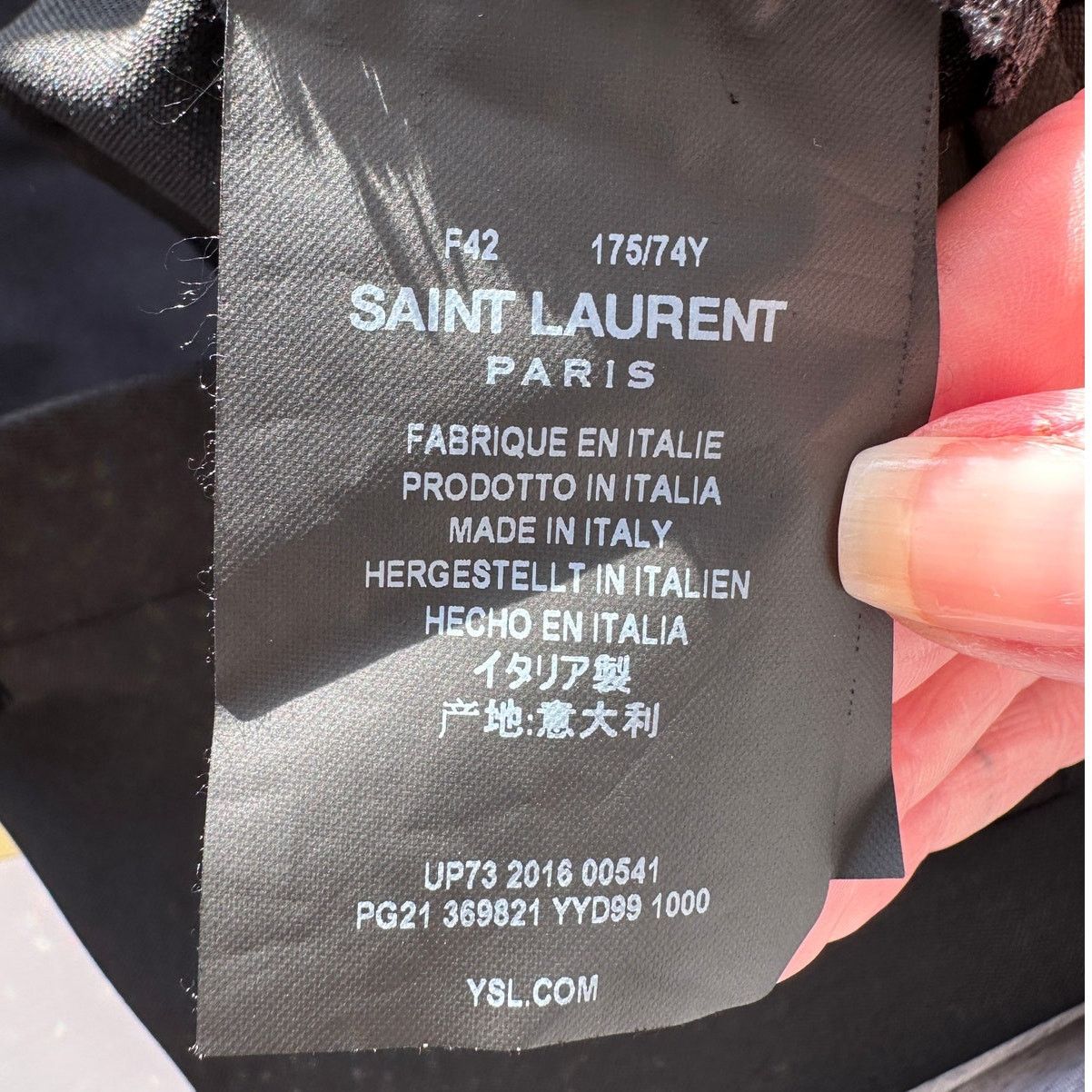 Yves Saint Laurent Saint Laurent Black Tuxedo Pants Satin Stripe Zip Hem US 6 Size 28" / US 6 / IT 42 - 10 Thumbnail