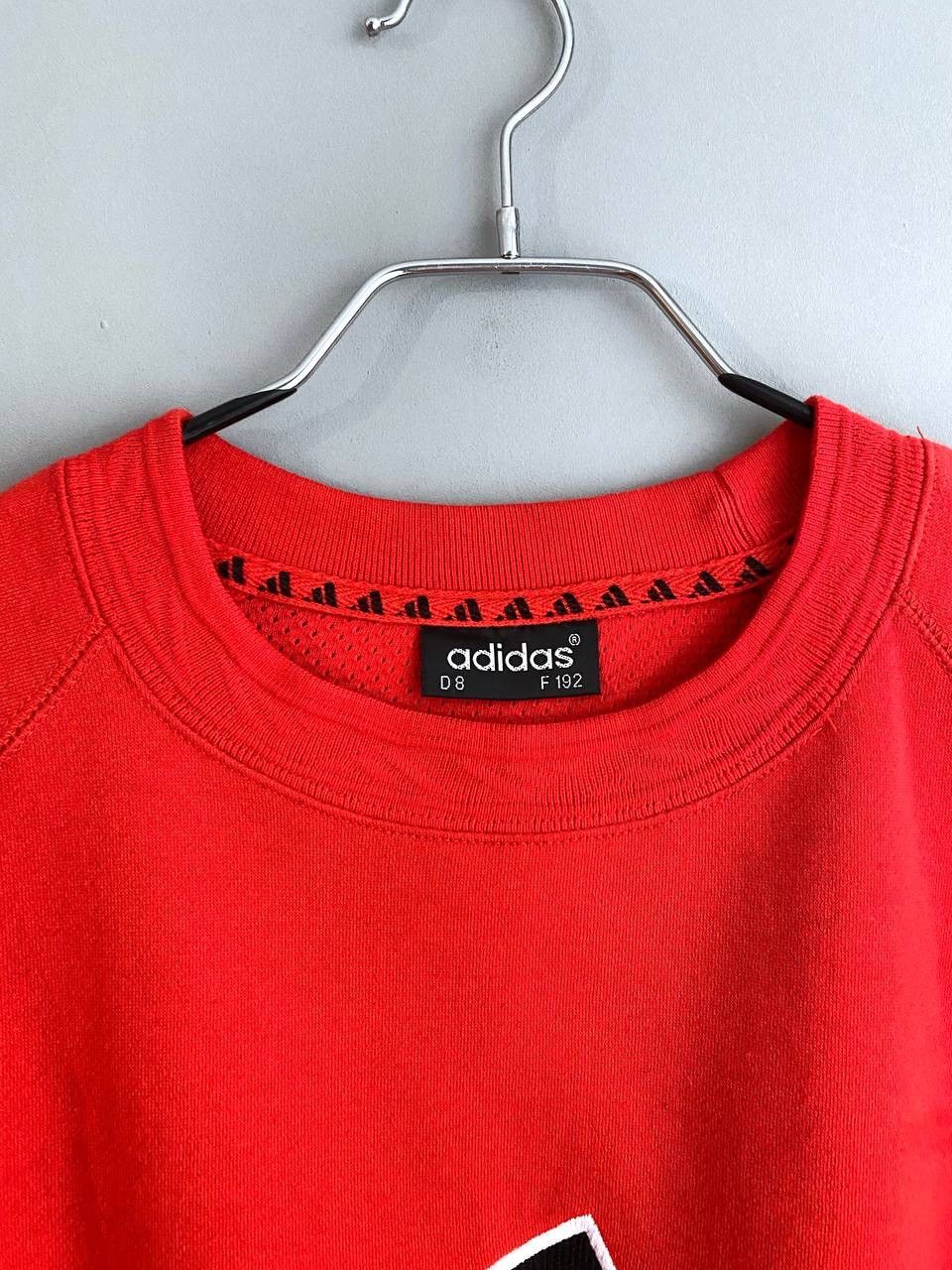 Adidas Adidas Equipment 90s Vintage Oversized Red Sweatshirt Size L Size US L / EU 52-54 / 3 - 11 Thumbnail