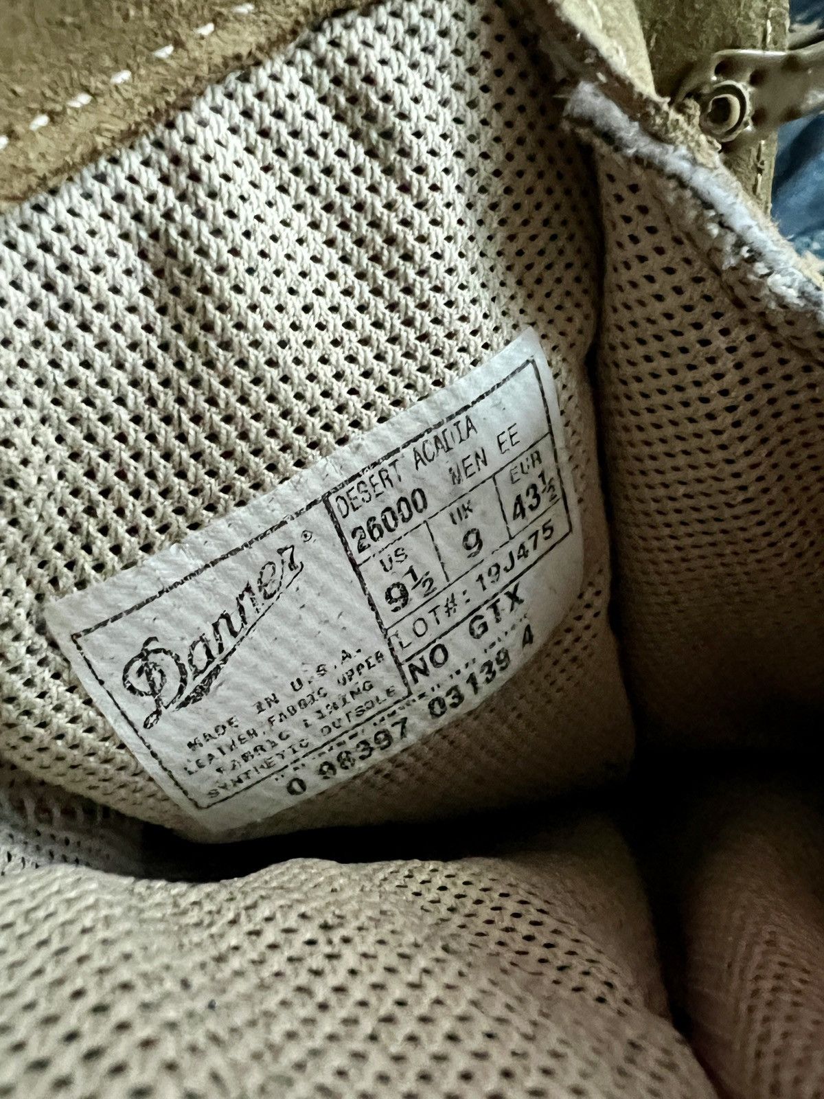 Deadstock Danner Desert Boots US9.5