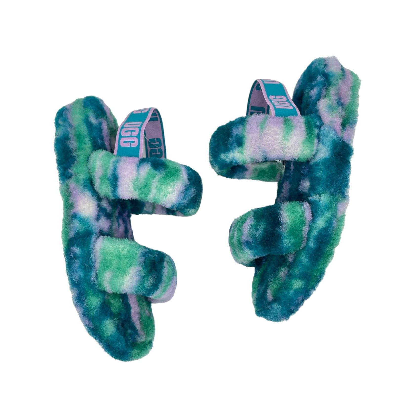 Ugg UGG Australia Oh Yeah Marble Sldie Sandals Turquoise Size 10 Size US 10 / IT 40 - 7 Thumbnail