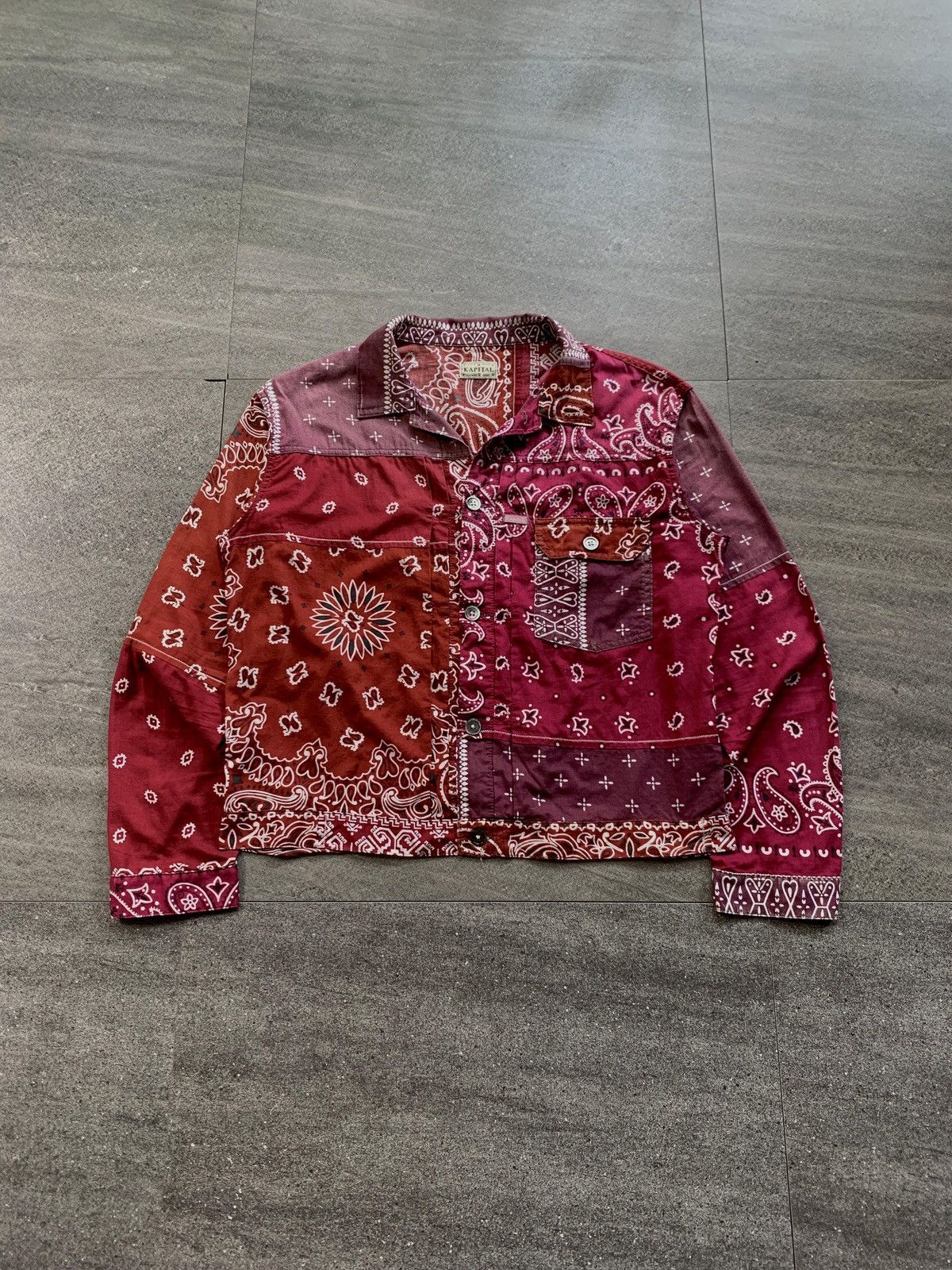 Kapital Kountry FREE TAX! Bandana Patchwork Light Jacket Size US XL / EU 56 / 4 - 2 Thumbnail