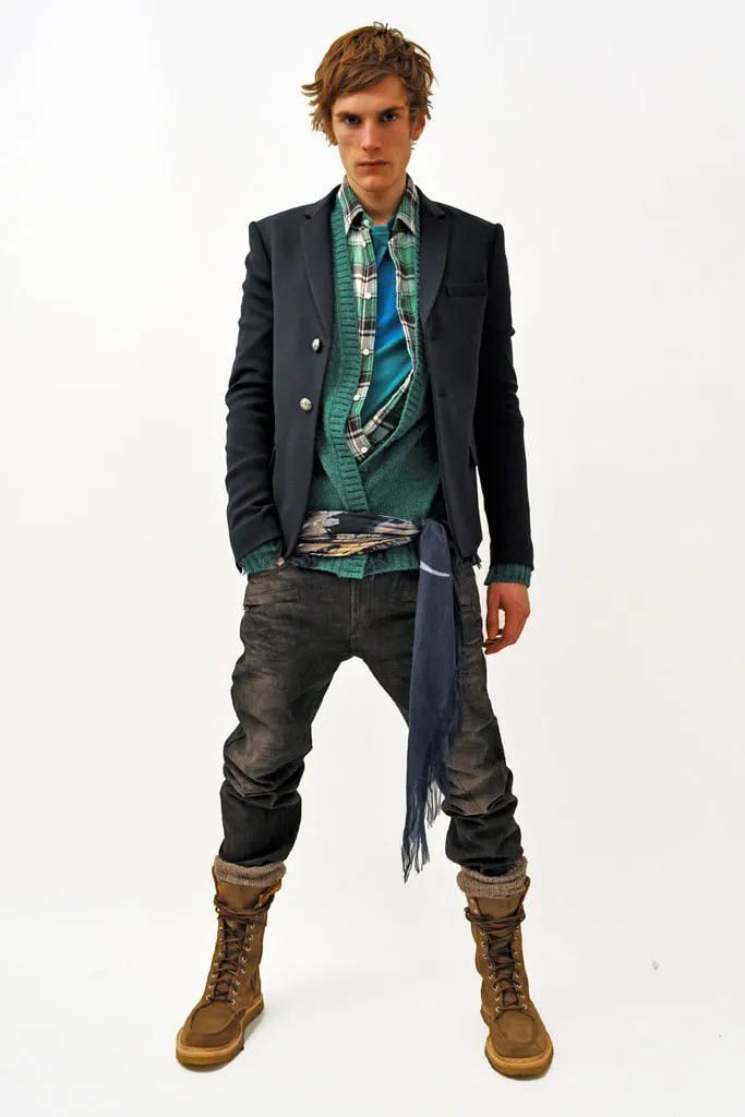 Balmain Balmain Homme AW11 Decarnin Wolf Scarf Size ONE SIZE - 2 Thumbnail
