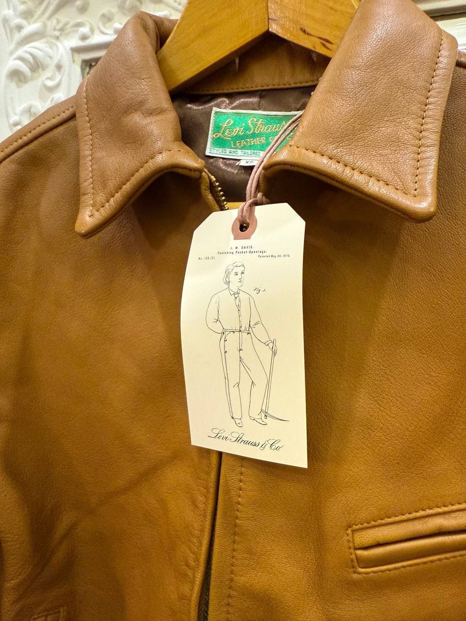 Levi's Vintage Clothing Levi's Vintage Clothing LVC 1940 Leather Coat CARAMEL BROWN Size US XS / EU 42 / 0 - 3 Thumbnail