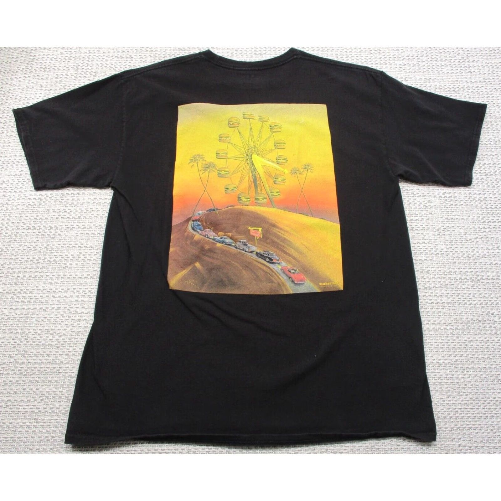 Vintage VINTAGE In N Out Burger 70th Anniversary Shirt Mens L 1948-2018 Vladimir Kush Black READ Size US L / EU 52-54 / 3 - 2 Thumbnail