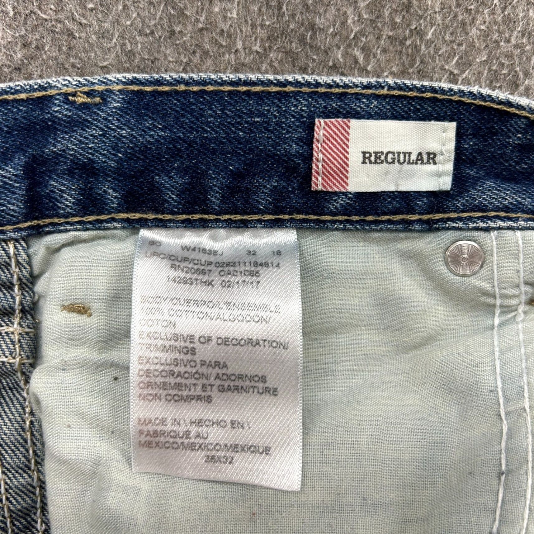 Dickies Dickies Jeans Mens 36x32 Blue Carpenter Relaxed Straight Medium Wash Distressed Jeans Mens 90s Vintage No N/A Size US 36 / EU 52 - 6 Thumbnail