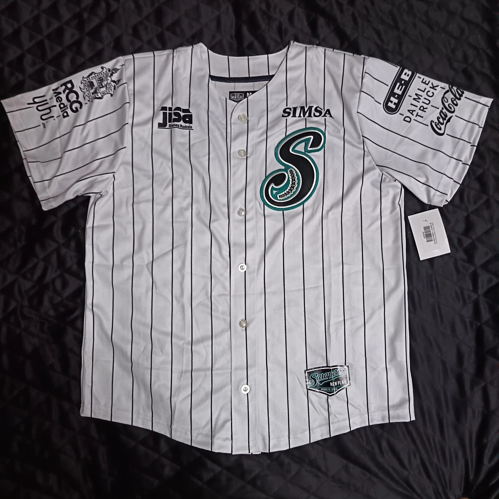 MLB Saraperos de Saltillo Mexican Baseball Beisbol Jersey Size US M / EU 48-50 / 2 - 1 Thumbnail
