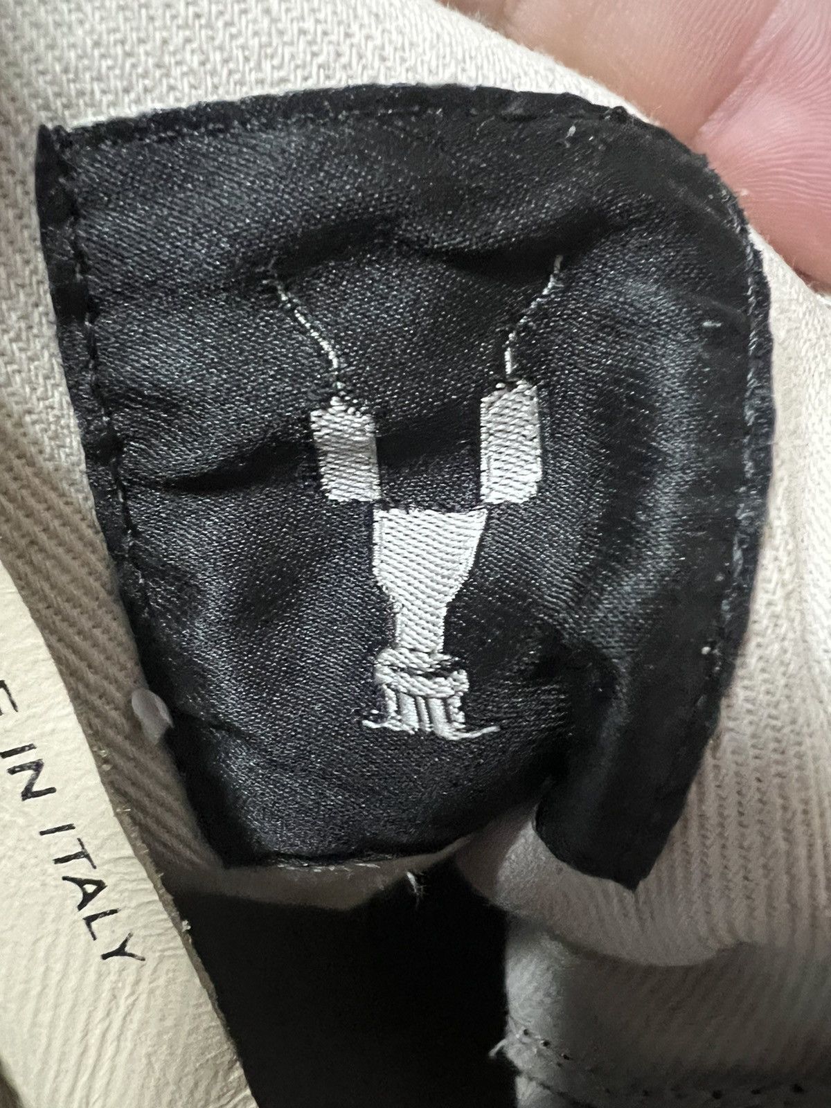 Rick Owens Drkshdw Rick owens ss19 ramones high top sneakers sz35.5 Size US 5.5 / IT 35.5 - 10 Thumbnail
