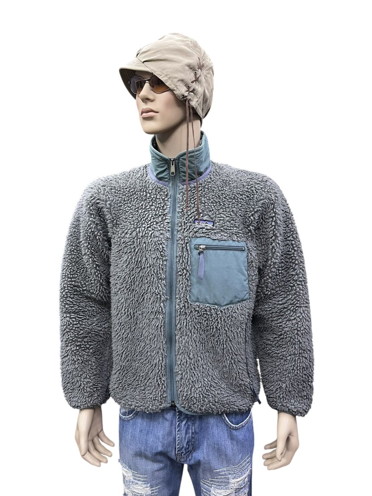 Patagonia Vintage Patagonia USA Deep Pile Fleece Jacket Sz S Size US S / EU 44-46 / 1 - 2 Thumbnail