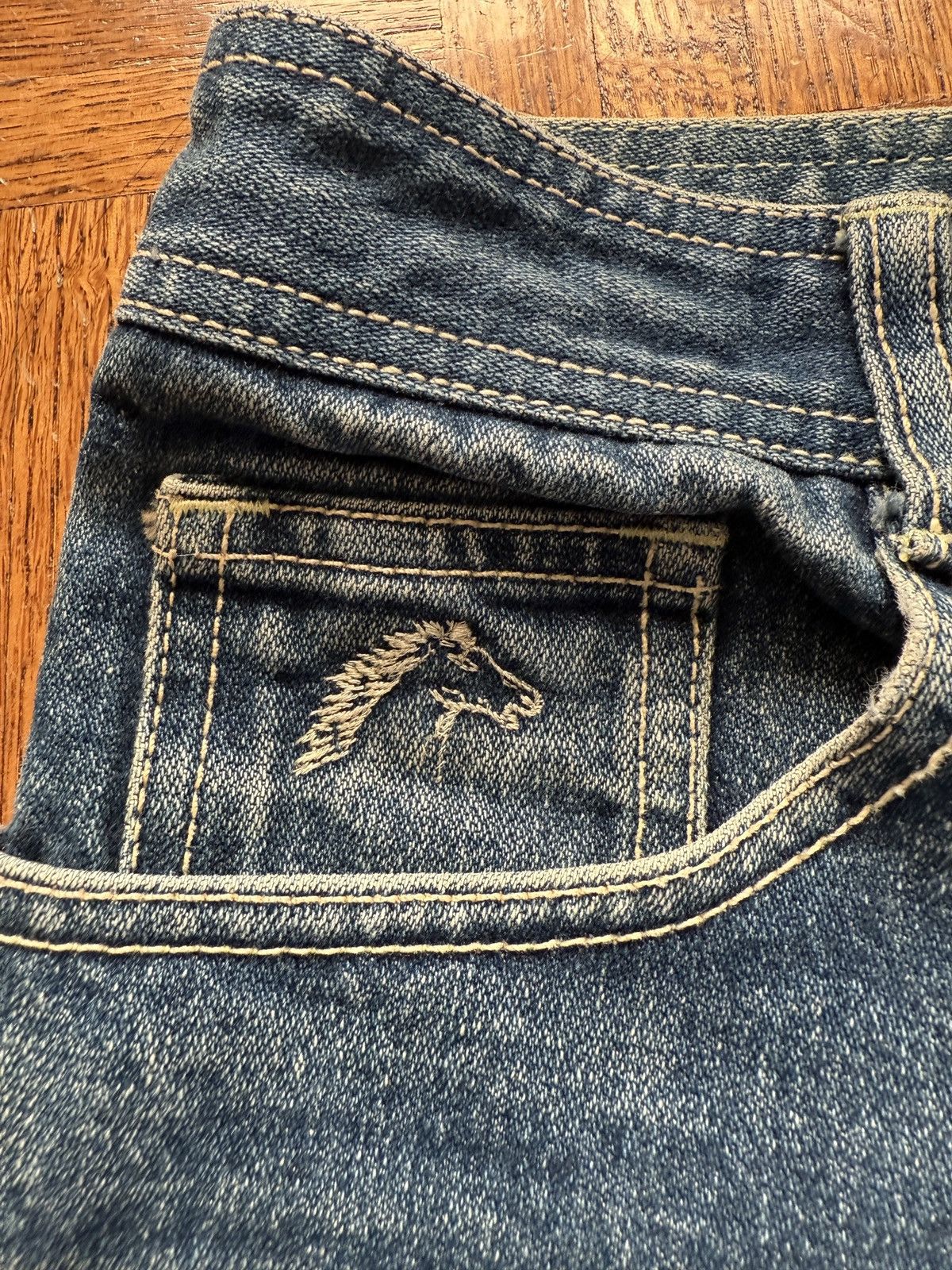 Jordache Vintage 80s Jordache Faded Denim Jeans 28x33 Size US 28 / EU 44 - 6 Thumbnail