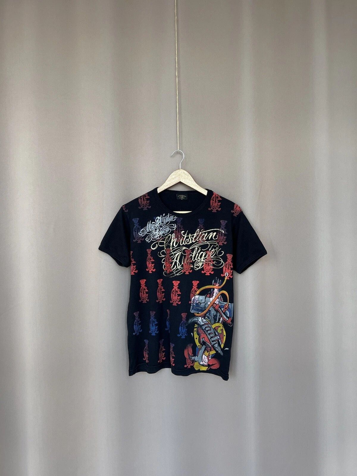 Christian Audigier Christian Audigier Los Angeles Print T-Shirt Womens Size XL Size US XL / EU 56 / 4 - 1 Thumbnail