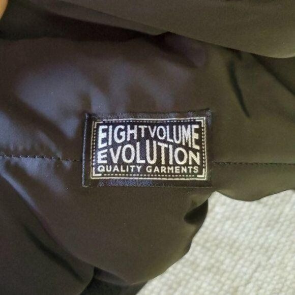 Vintage Eight Volume Evolution Unisex Quilted Puffer Pullover Sz. L Size US L / EU 52-54 / 3 - 4 Thumbnail