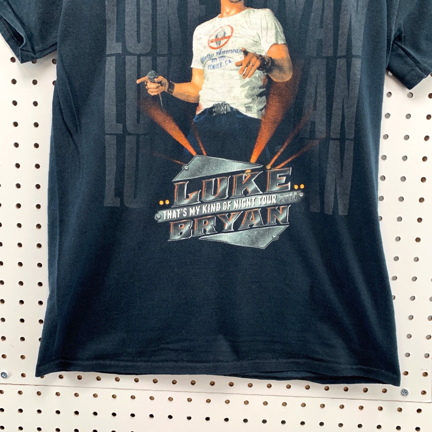 Vintage VINTAGE Luke Bryan Shirt Adult Small Black Music Tour Country Band 2010s Mens Size US S / EU 44-46 / 1 - 5 Thumbnail
