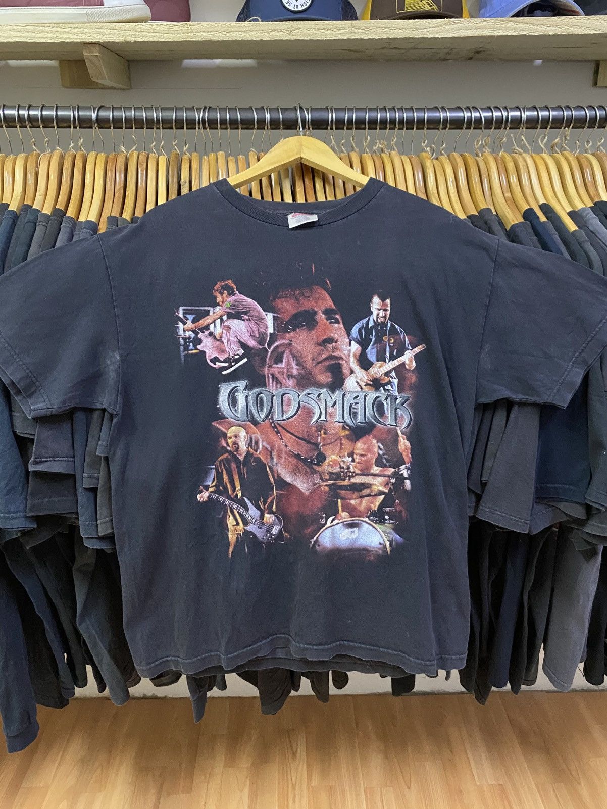 Band Tees × Vintage GODSMACK 2000 Size US M / EU 48-50 / 2 - 1 Thumbnail
