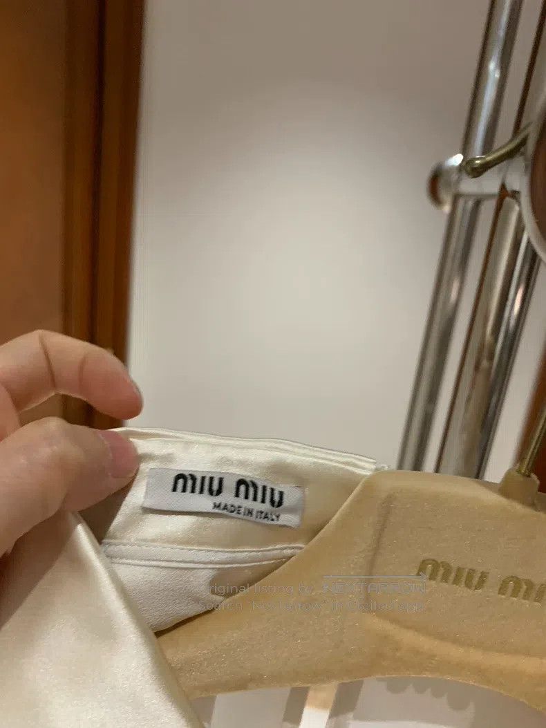 Miu Miu Miu Miu 40 shirt Size M / US 6-8 / IT 42-44 - 7 Thumbnail