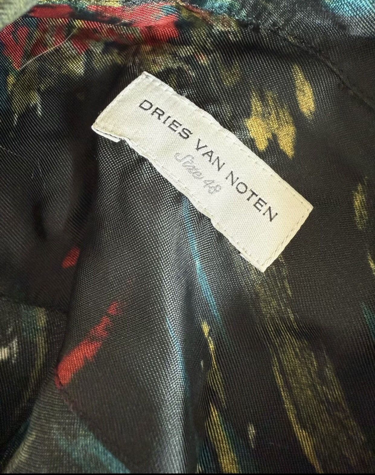 Dries Van Noten Dries van noten Embroidered short-sleeved shirt Size US M / EU 48-50 / 2 - 6 Thumbnail