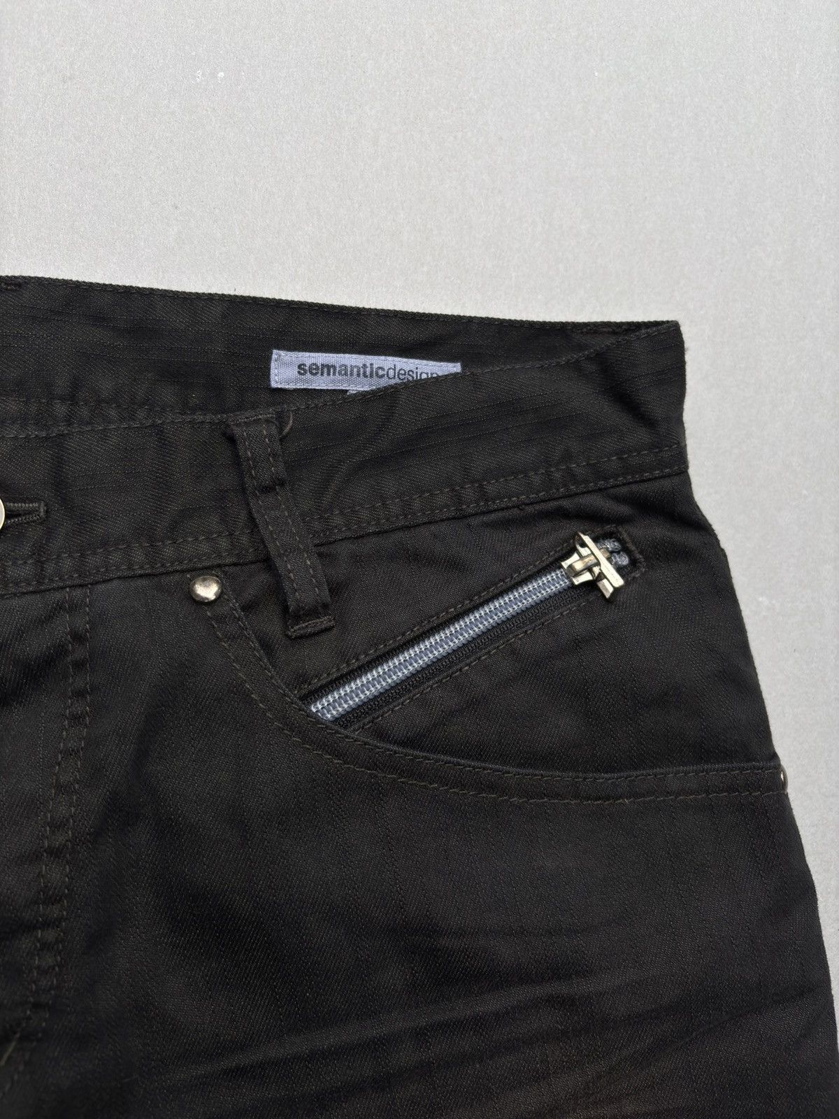 semanticdesign SEMANTIC DESIGN lace-up jeans Size US 29 - 3 Thumbnail
