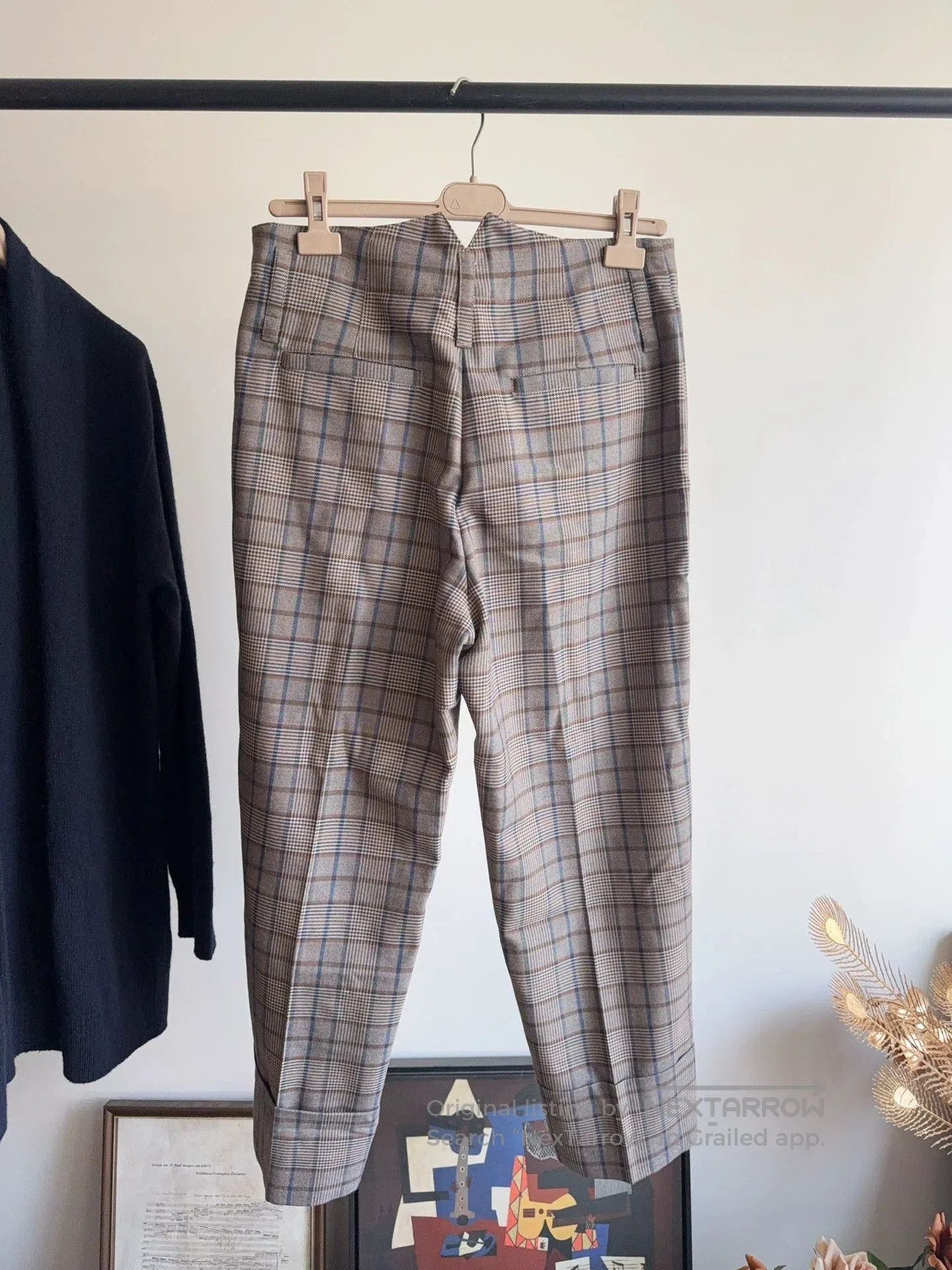 Brunello Cucinelli Brunello Cucinelli Plaid Straight Pants. Size US 28 / EU 44 - 2 Thumbnail